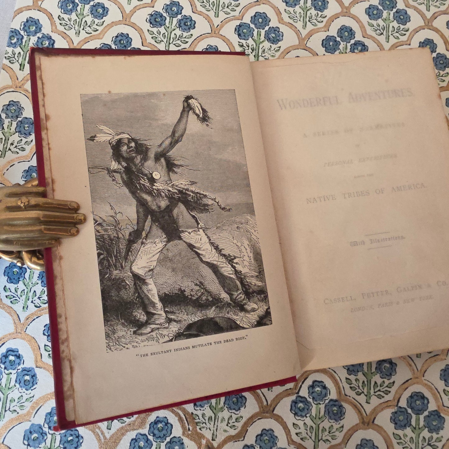 1890s Native Tribes of America - Narratives - Illustrated Antique Book