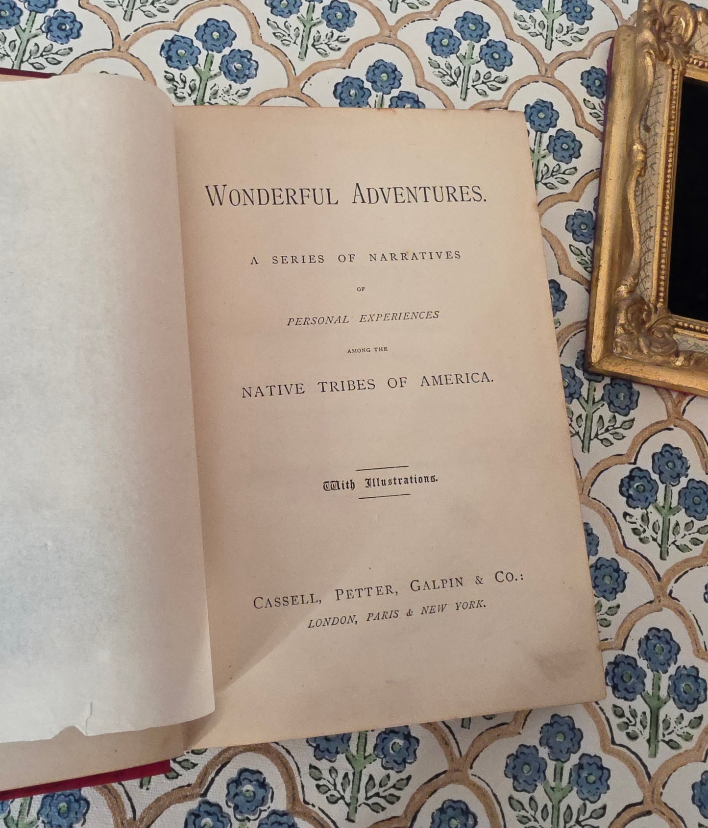 1890s Native Tribes of America - Narratives - Illustrated Antique Book
