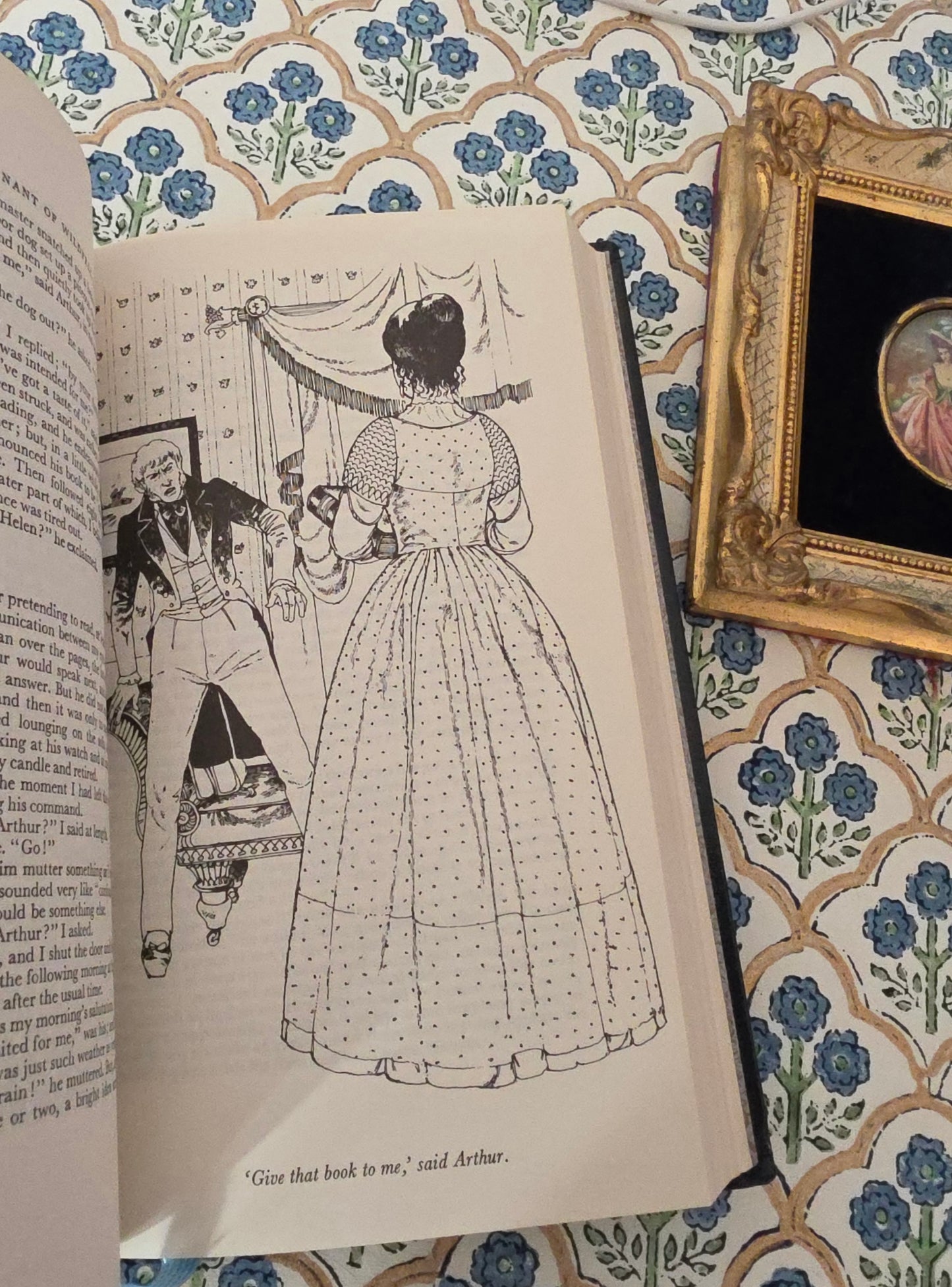 1979 The Tenant of Wildfell Hall by Anne Bronte - Illustrated Vintage Book