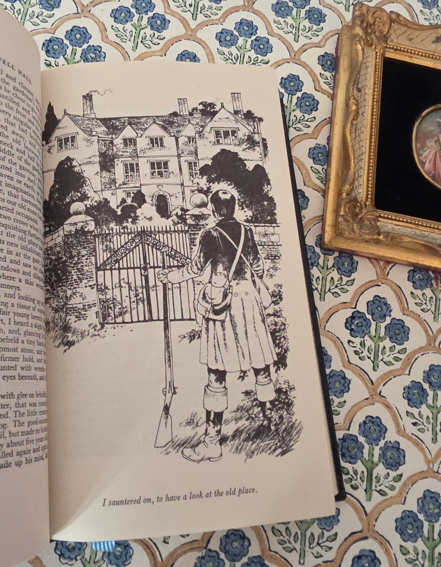 1979 The Tenant of Wildfell Hall by Anne Bronte - Illustrated Vintage Book