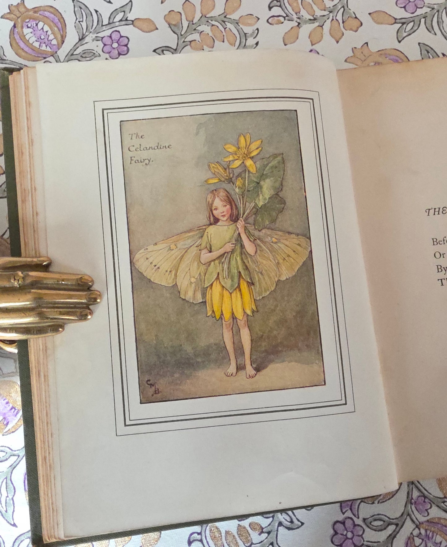 1927 First Edition - The Book of the Flower Fairies by Cicely Mary Barker