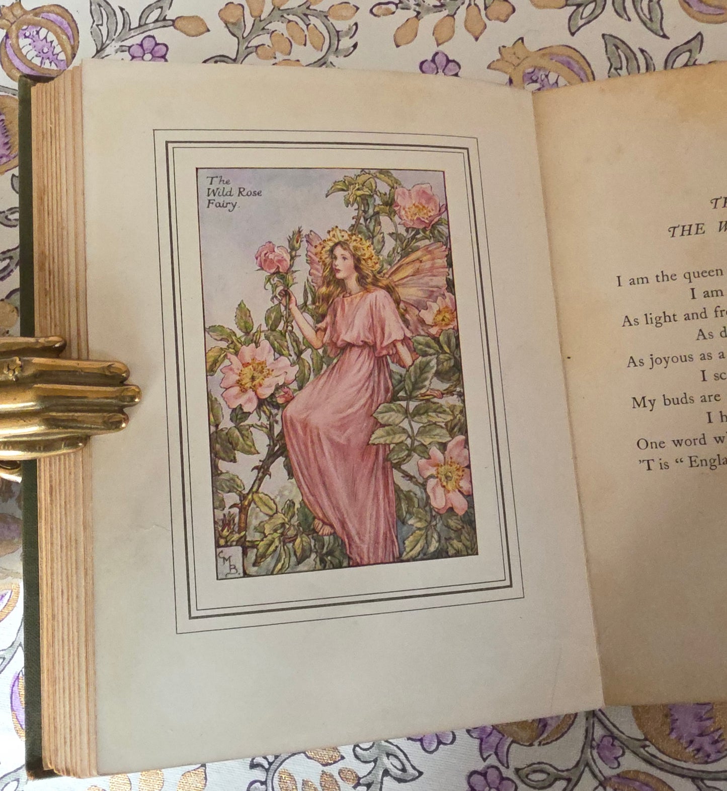1927 First Edition - The Book of the Flower Fairies by Cicely Mary Barker