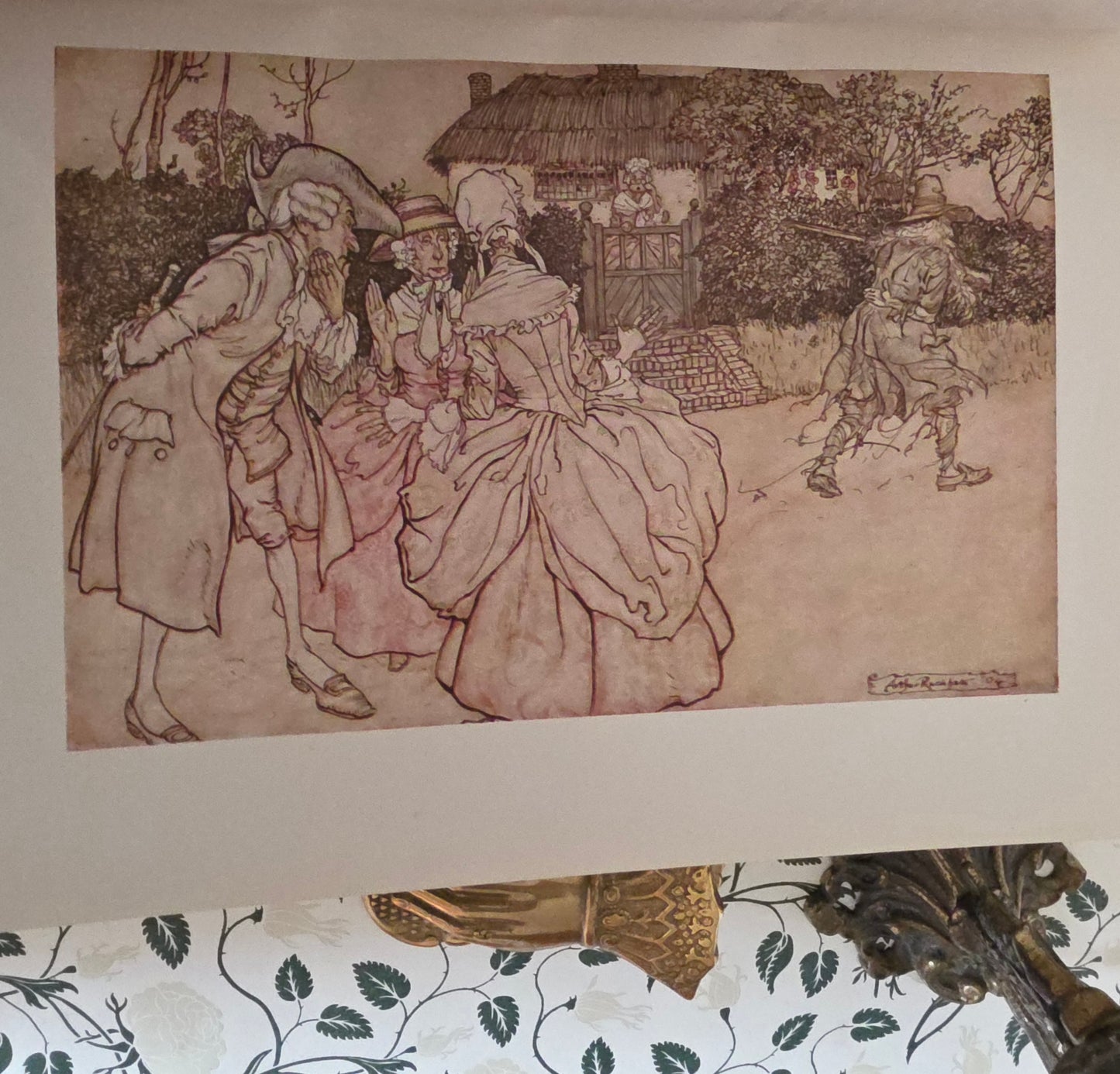 1919 Unique Copy of Rip Van Winkle in a Custom Leather Binding