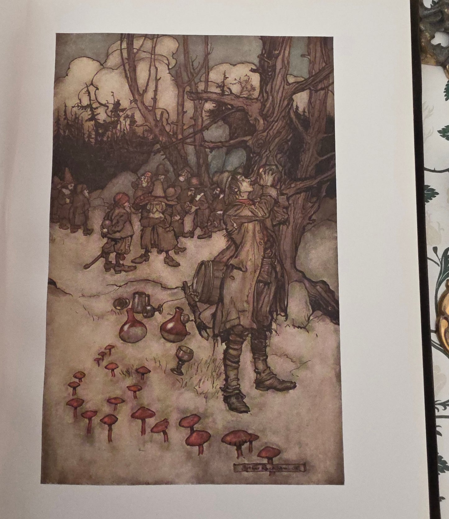 1919 Unique Copy of Rip Van Winkle in a Custom Leather Binding