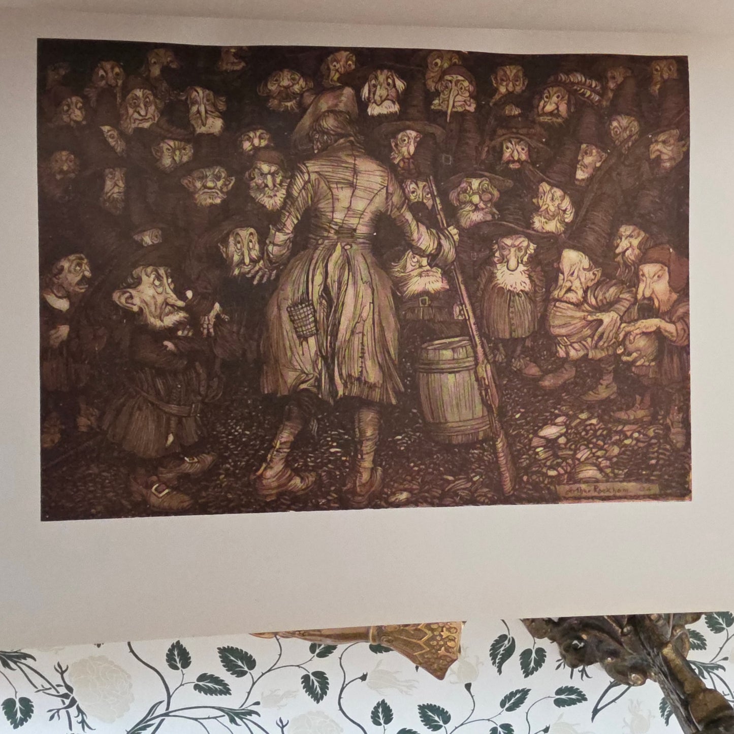 1919 Unique Copy of Rip Van Winkle in a Custom Leather Binding