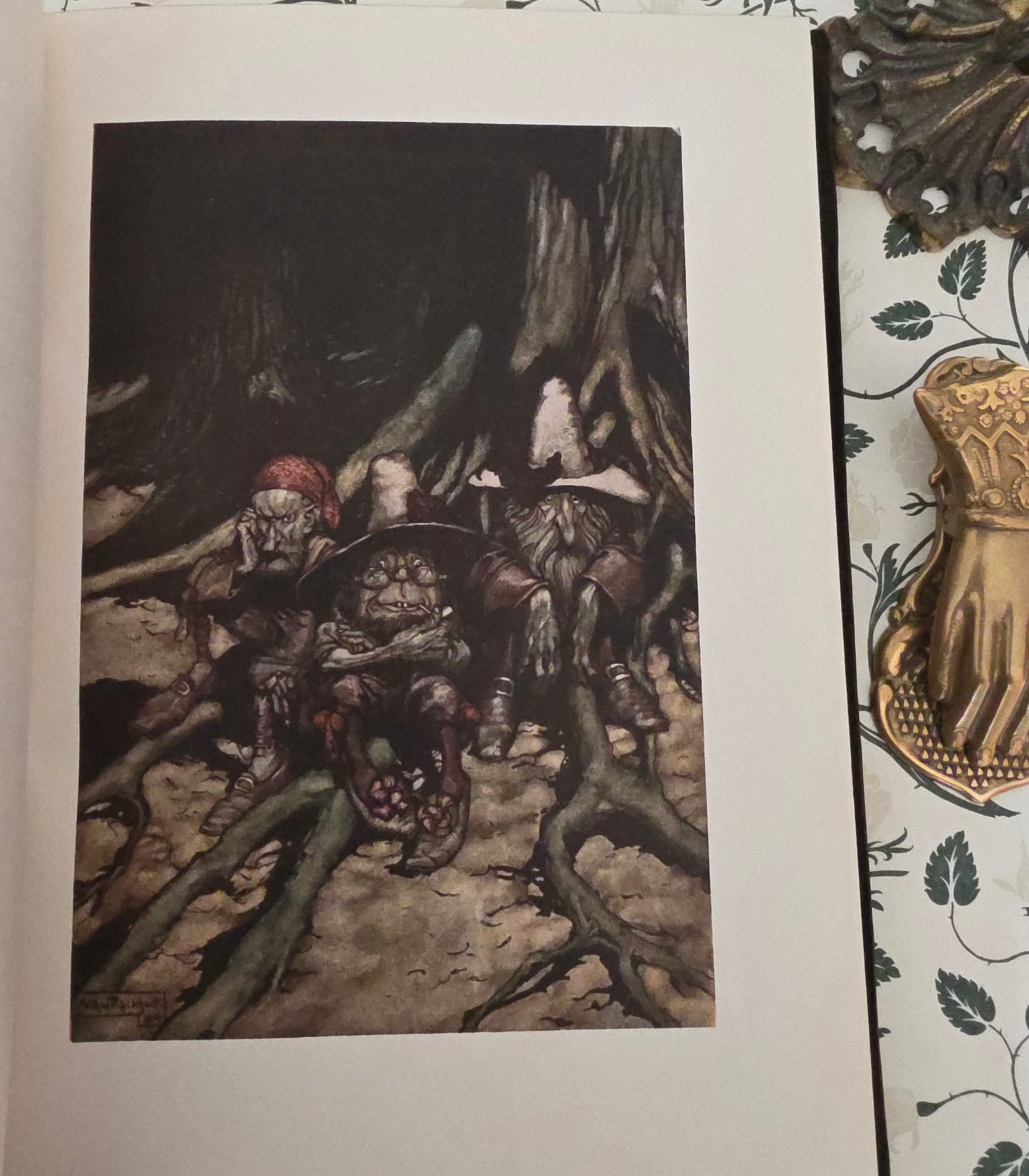 1919 Unique Copy of Rip Van Winkle in a Custom Leather Binding