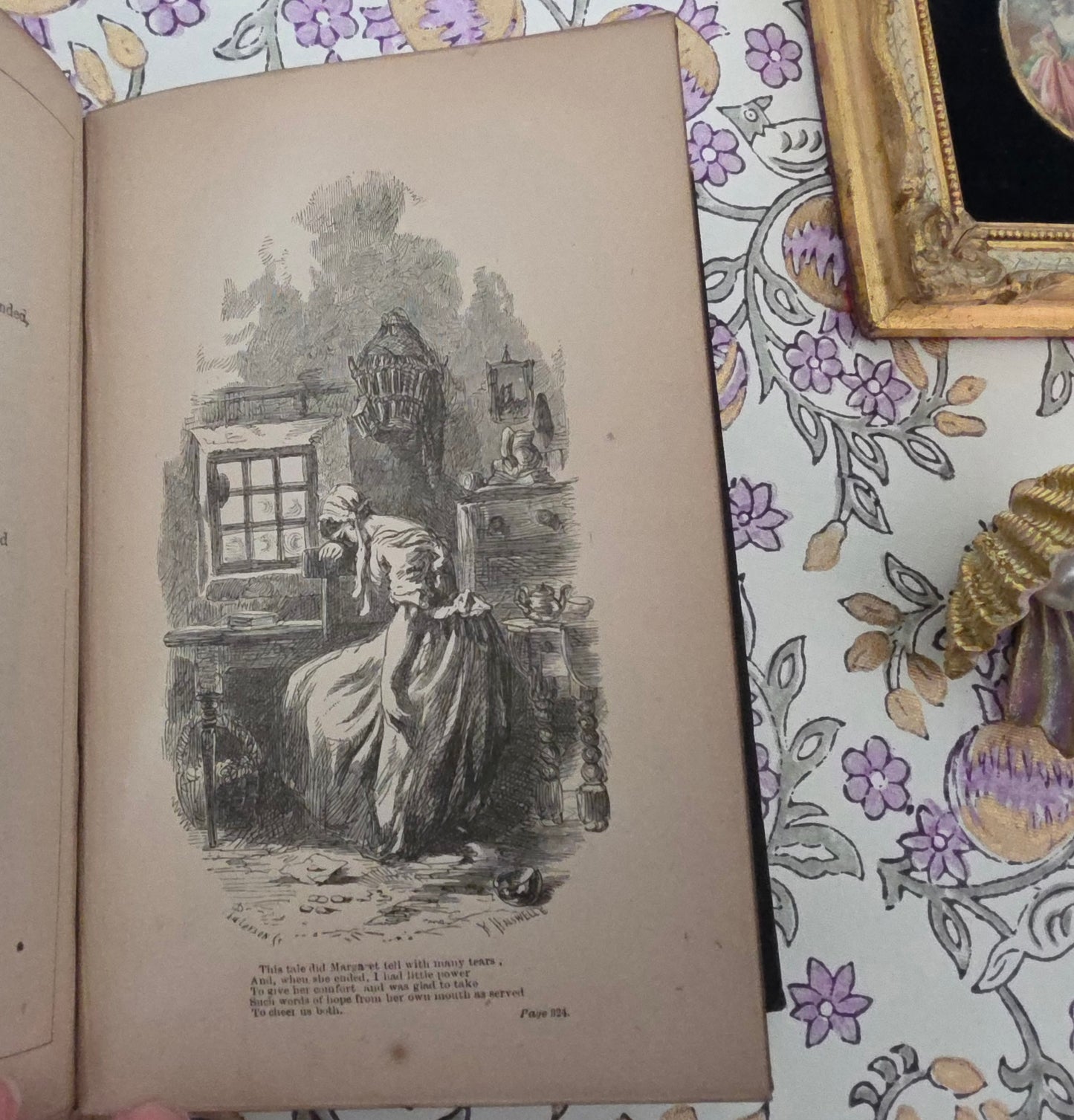 1879 Poems by William Wordsworth : Illustrated Antique Book