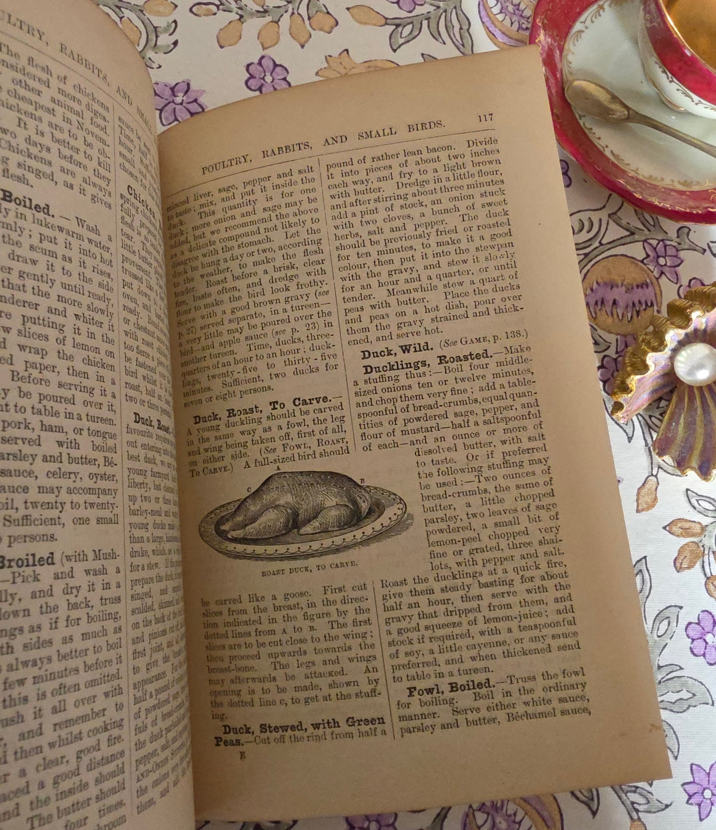 1890 Cassell's Popular Cookery - Colour Plates - Vintage Ads