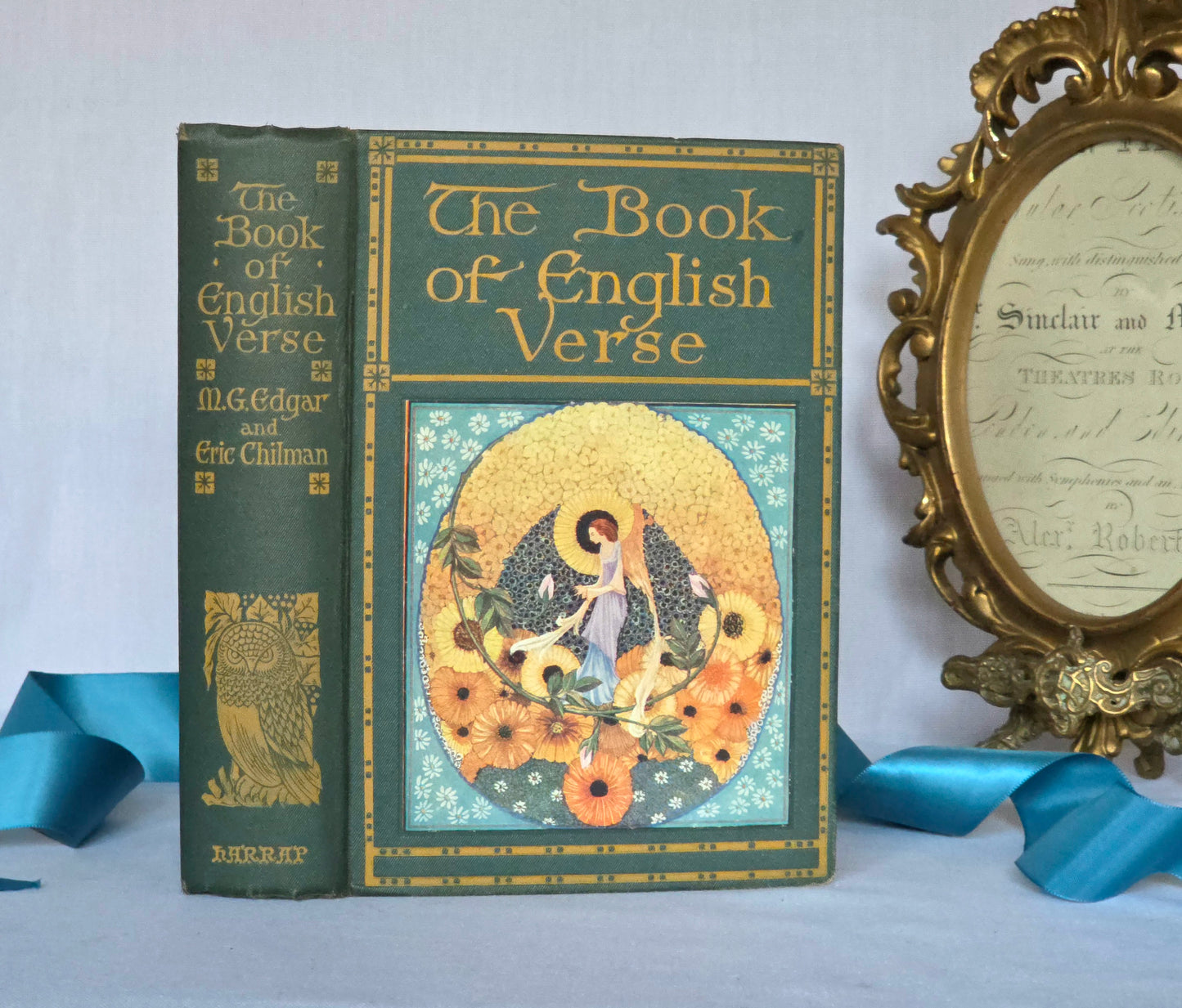 1932 A Treasury of Verse For School and Home - Colour Illustrations