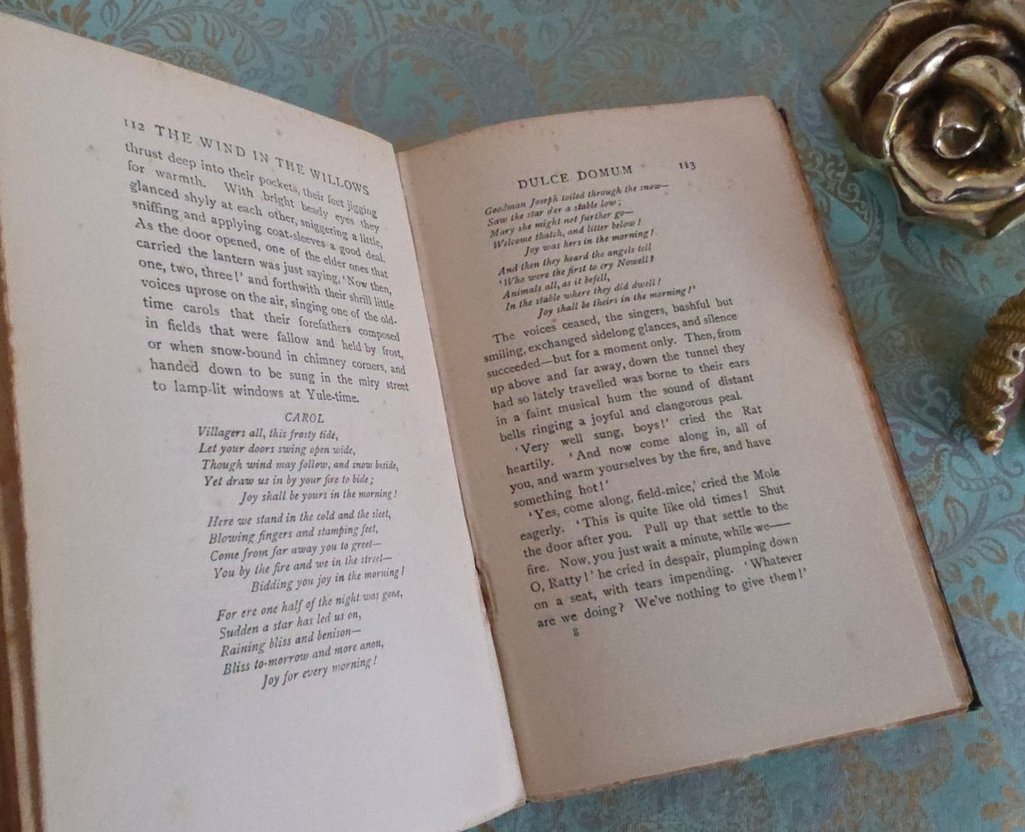 1921 The Wind in the Willows by Kenneth Grahame - Early Antique Hardback