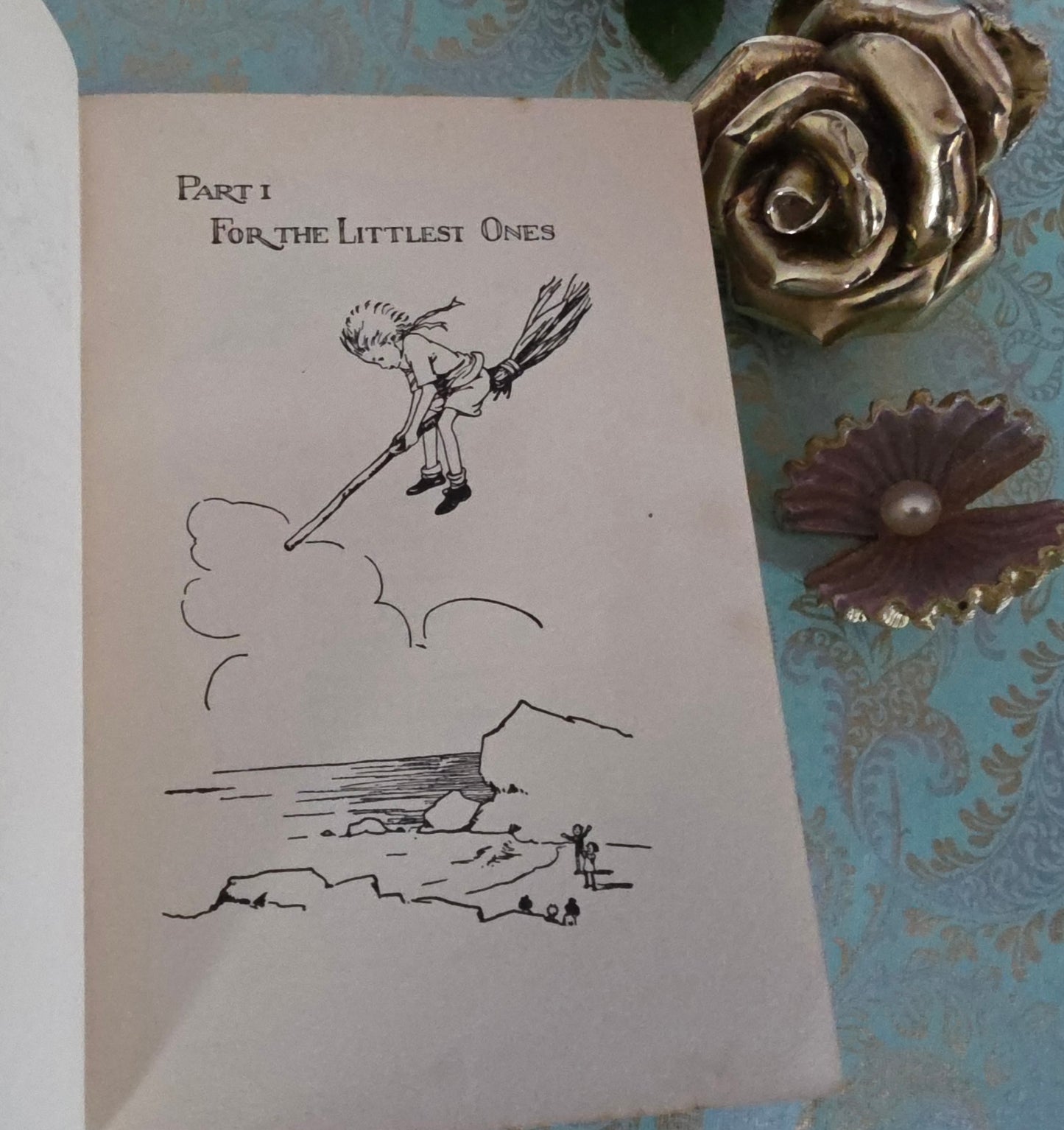 1932 A Treasury of Verse For School and Home - Colour Illustrations