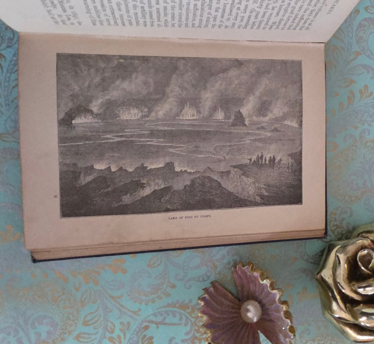 1893 Volcanoes and Earthquakes by Dr Hartwig - Antique Book - 30 Illustrations