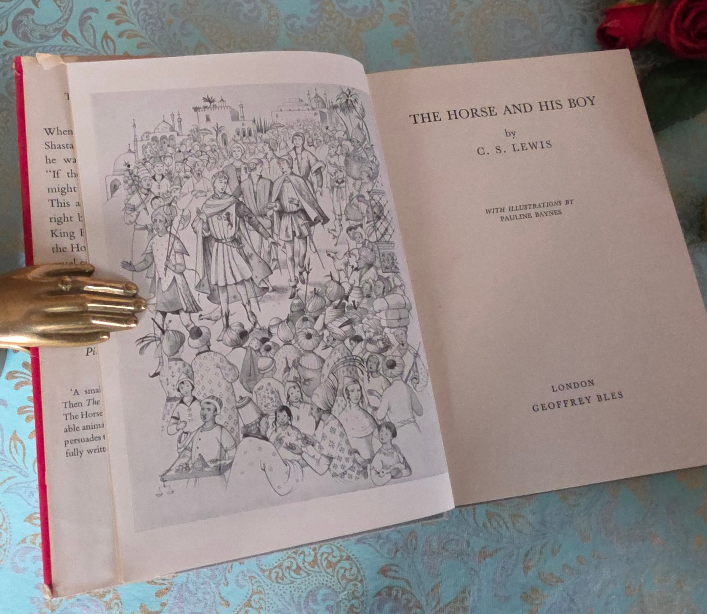 1963 1st Edition, 5th Impression - The Horse and His Boy by CS Lewis