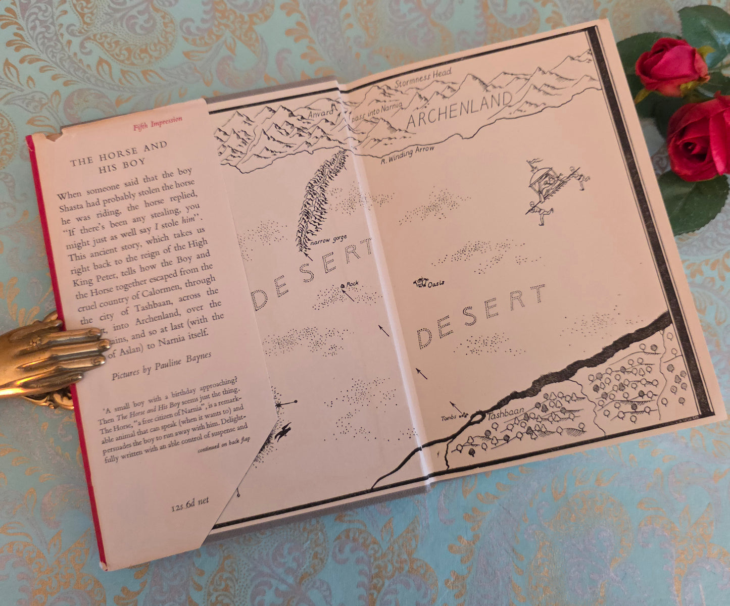 1963 1st Edition, 5th Impression - The Horse and His Boy by CS Lewis