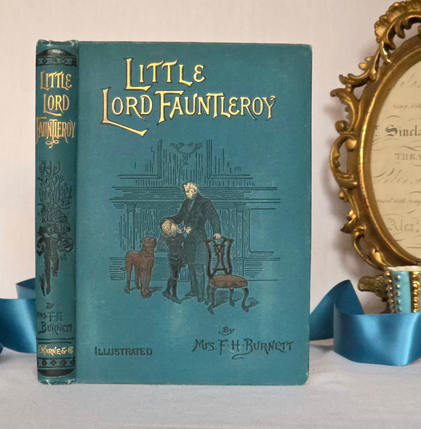 1897 Little Lord Fauntleroy by Frances Hodgson Burnett - Illustrated Antique Book