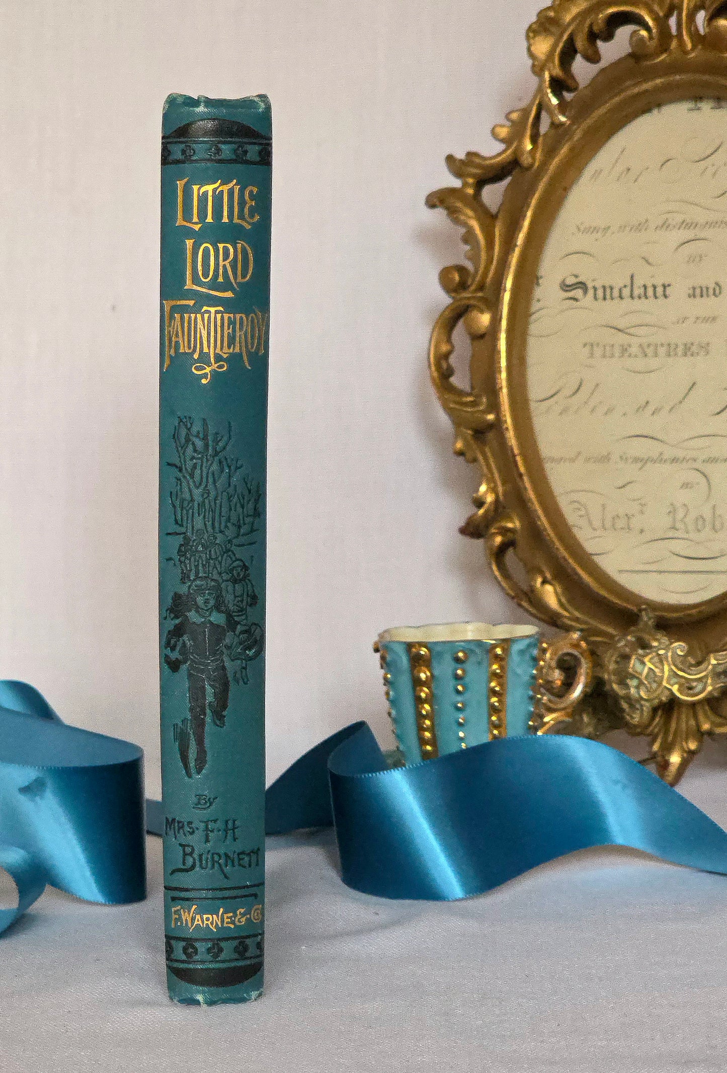 1897 Little Lord Fauntleroy by Frances Hodgson Burnett - Illustrated Antique Book