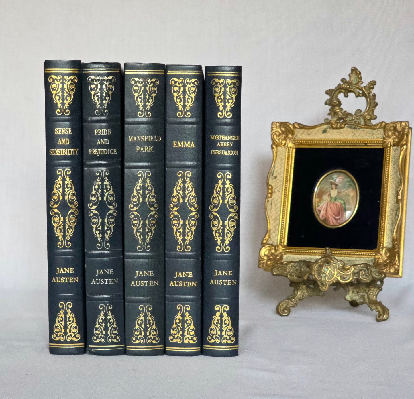 1977 Vintage Jane Austen Book Set: Heron, London