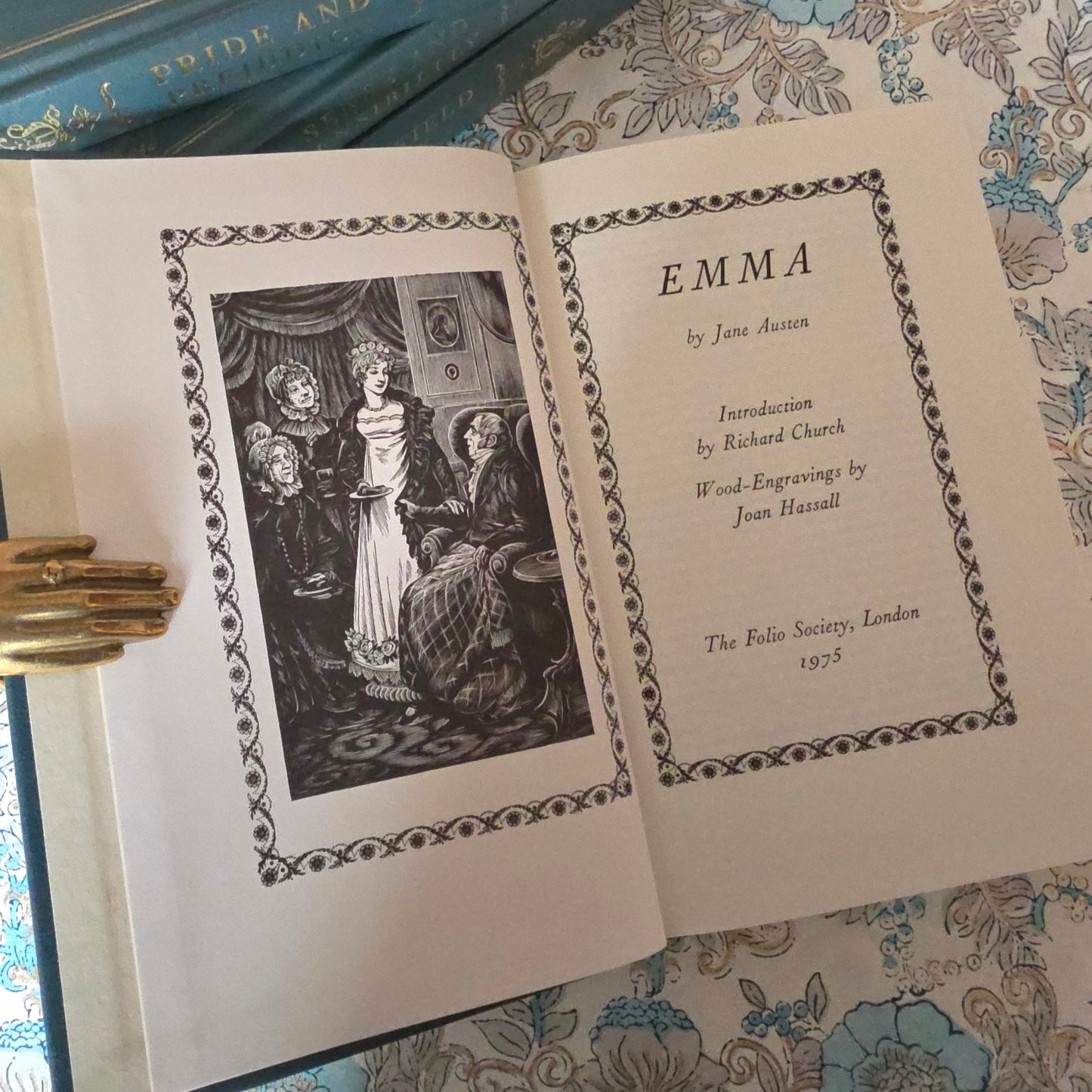 1996 Complete Works of Jane Austen - Scarce Limited Edition Blue Leather