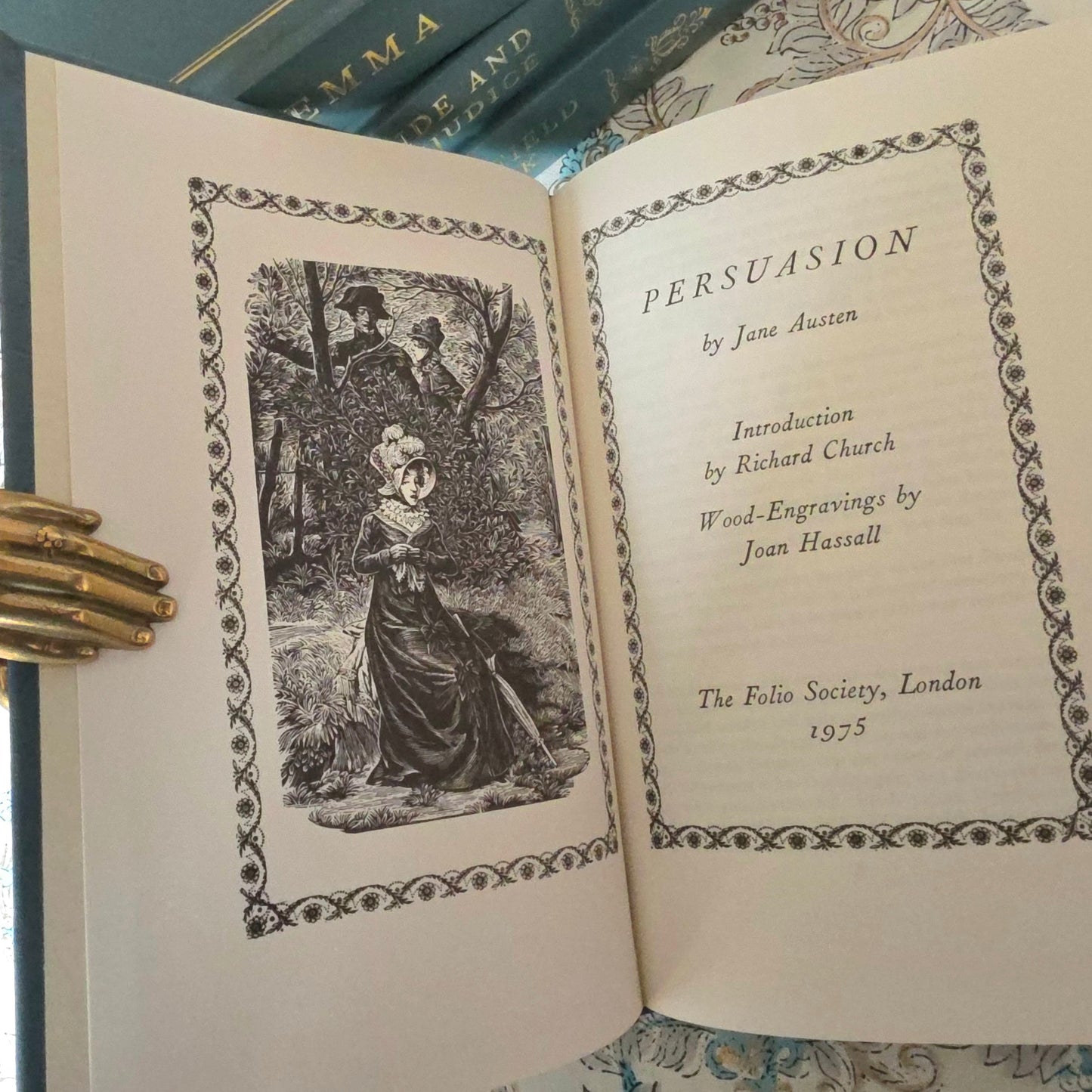 1996 Complete Works of Jane Austen - Scarce Limited Edition Blue Leather