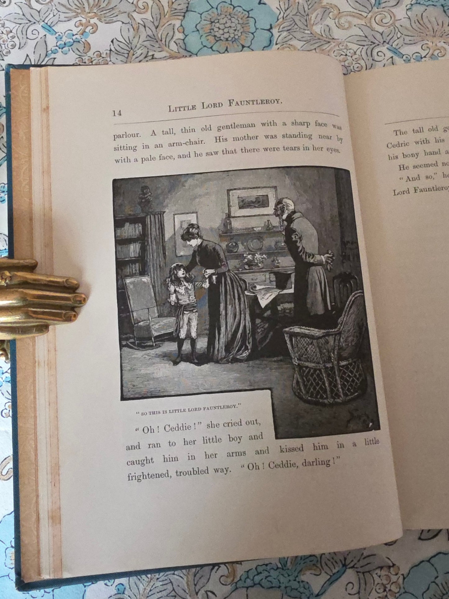 1897 Little Lord Fauntleroy by Frances Hodgson Burnett - Illustrated Antique Book