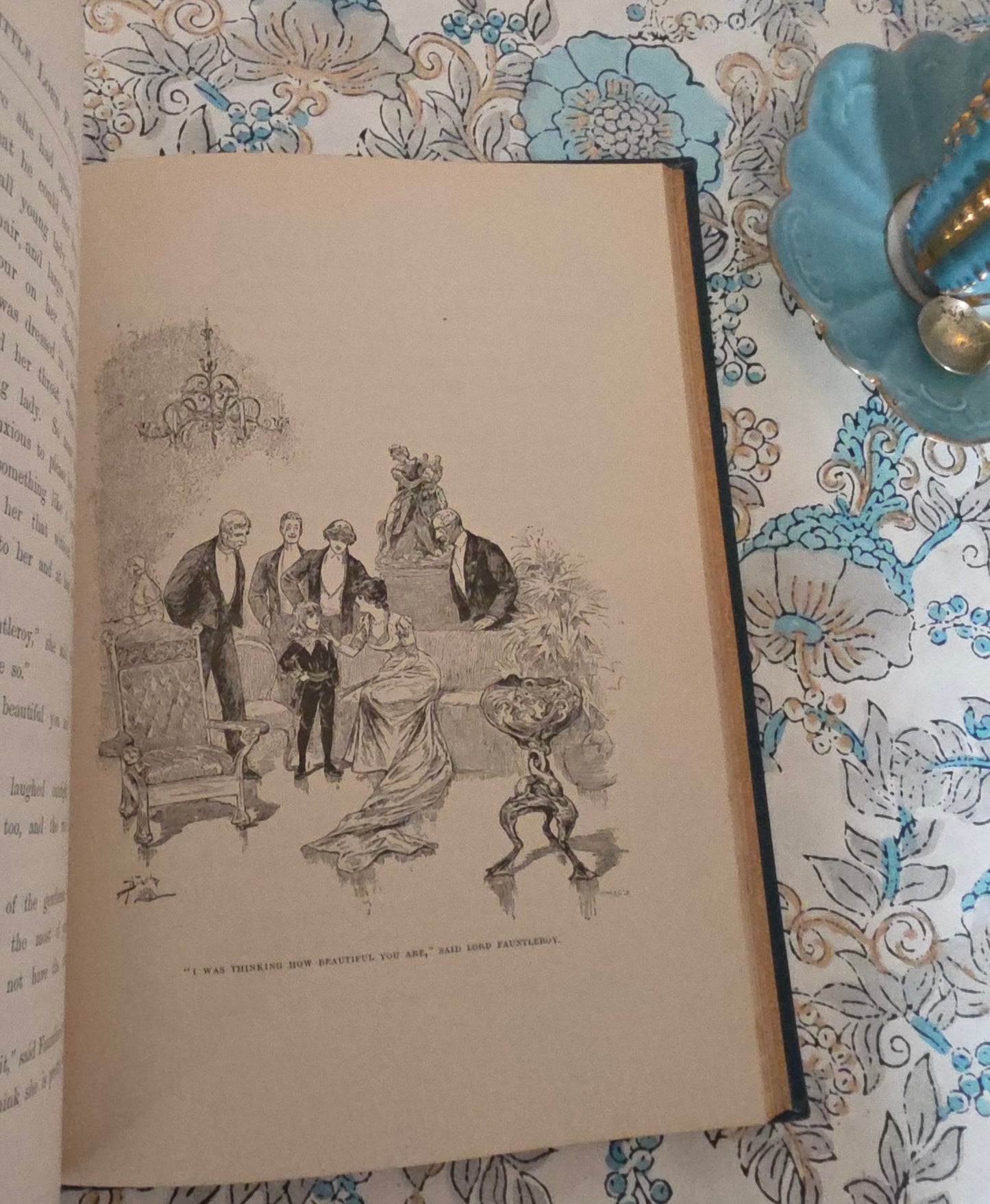 1897 Little Lord Fauntleroy by Frances Hodgson Burnett - Illustrated Antique Book