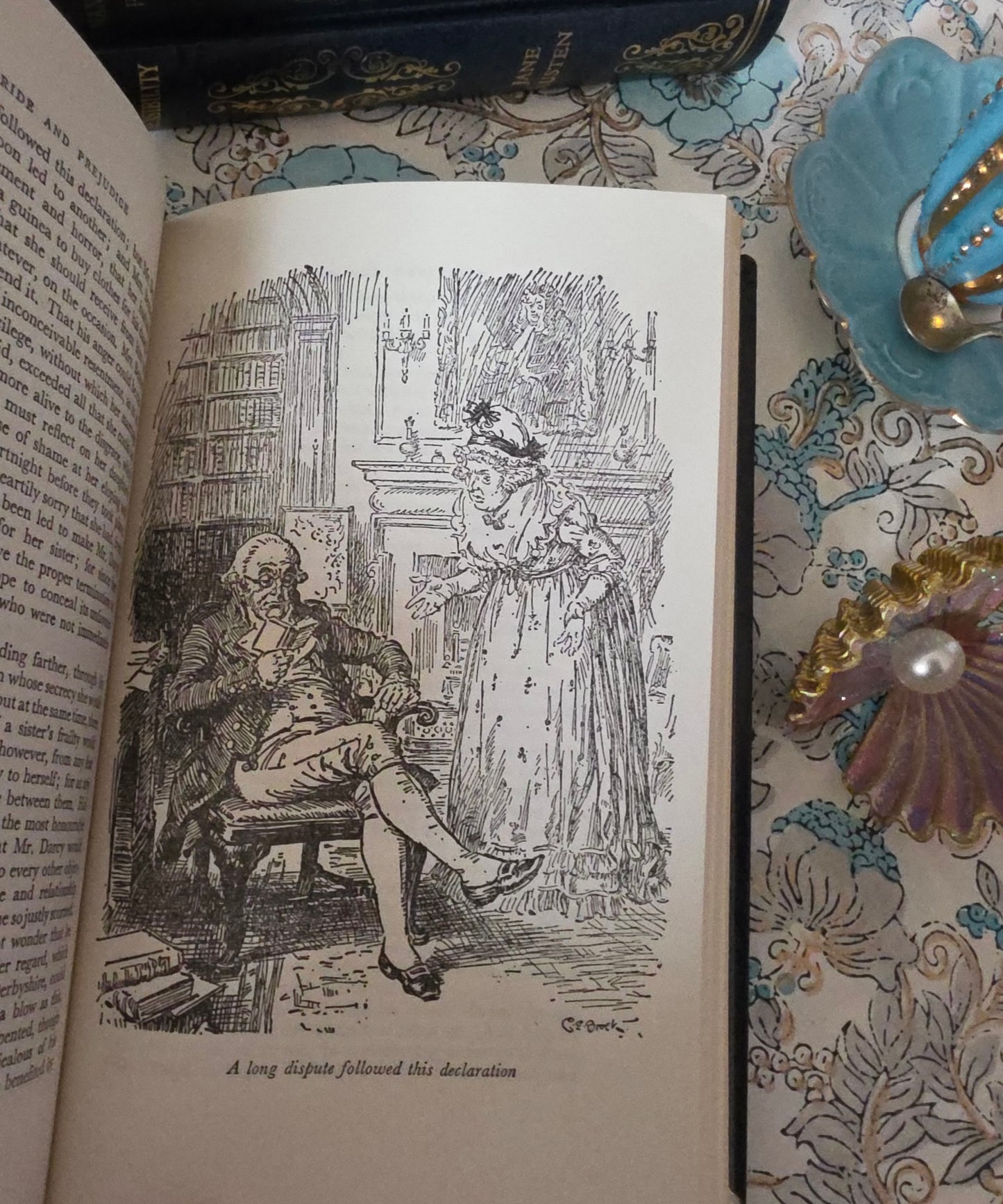 1977 Vintage Jane Austen Book Set: Heron, London