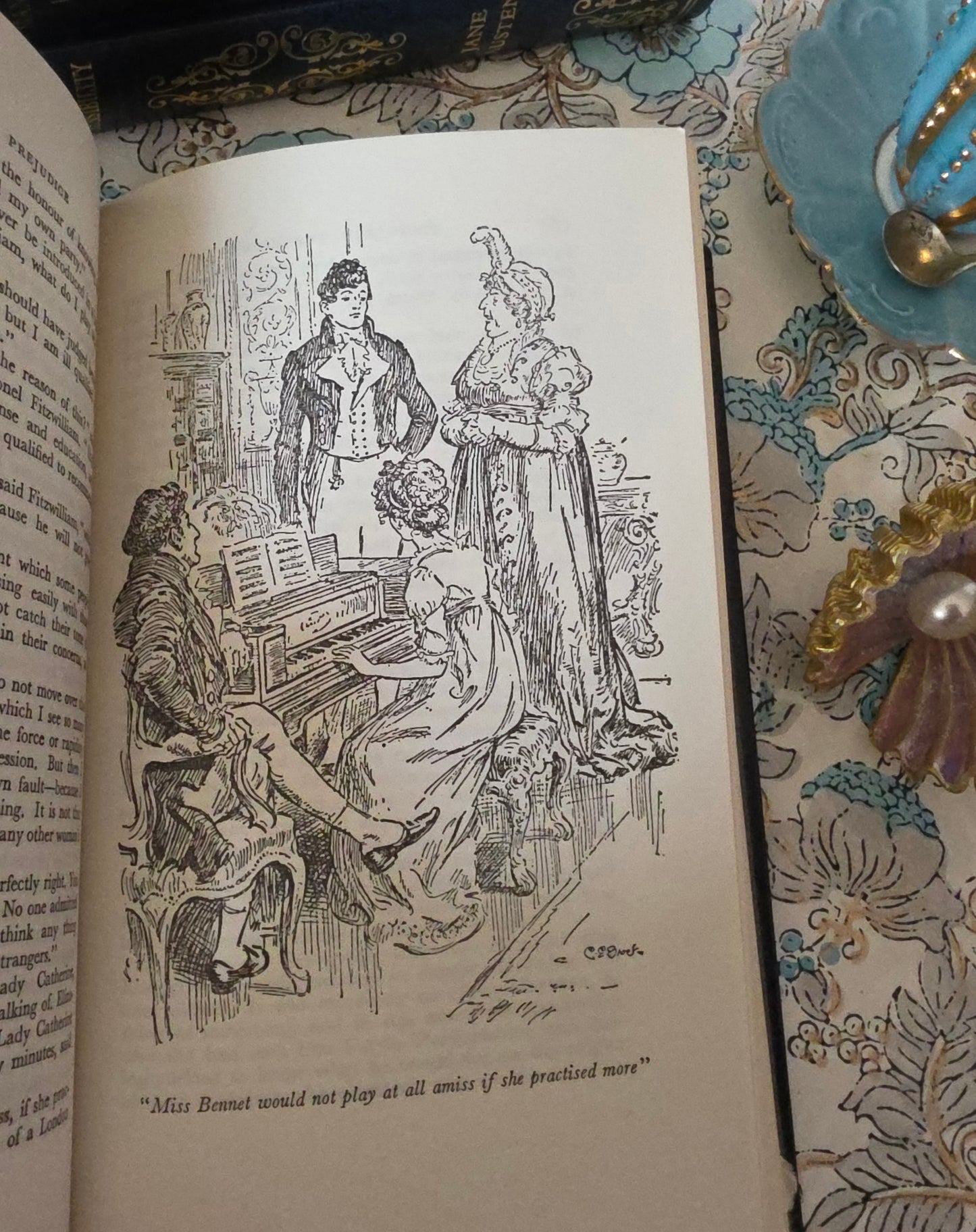 1977 Vintage Jane Austen Book Set: Heron, London