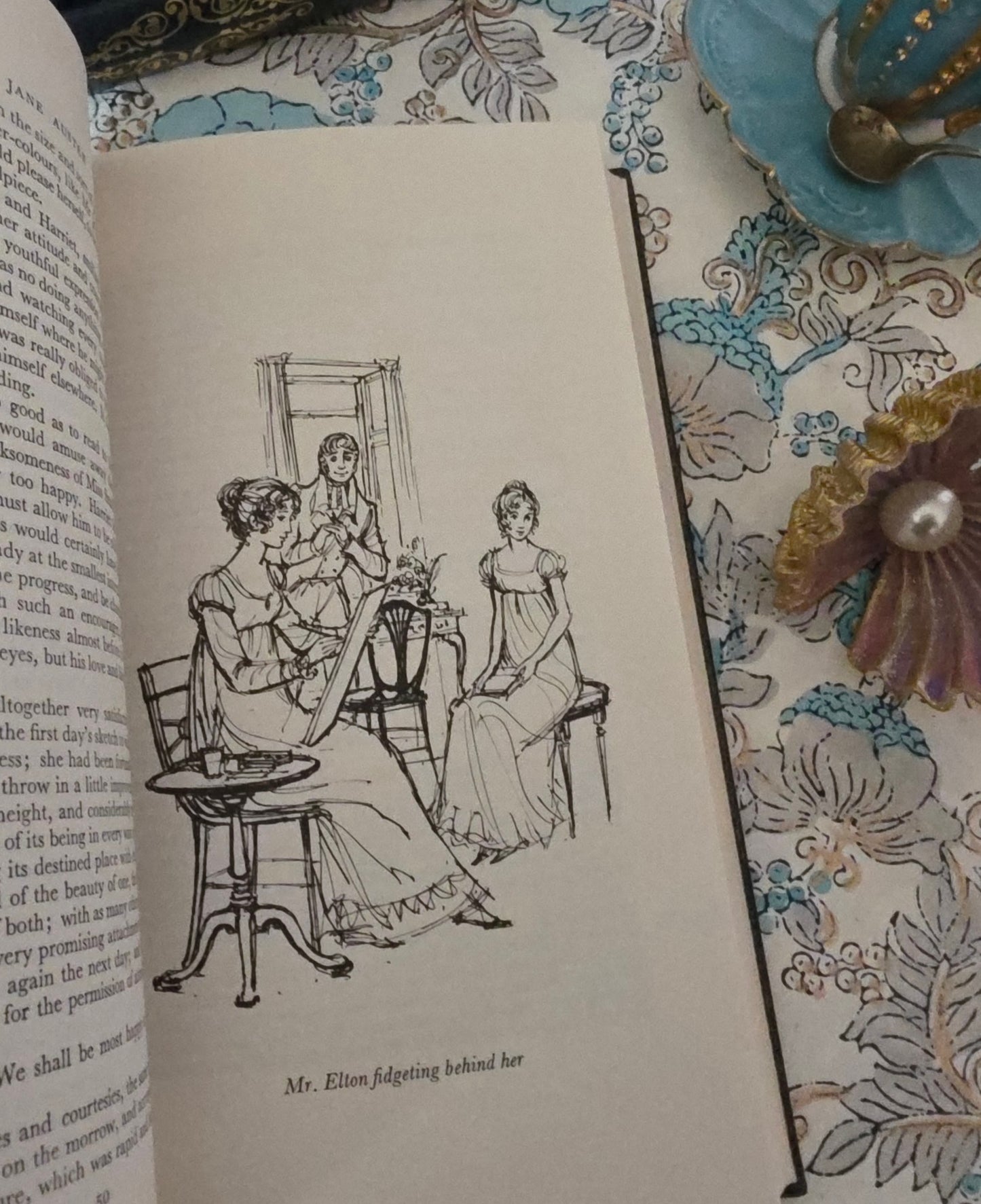 1977 Vintage Jane Austen Book Set: Heron, London