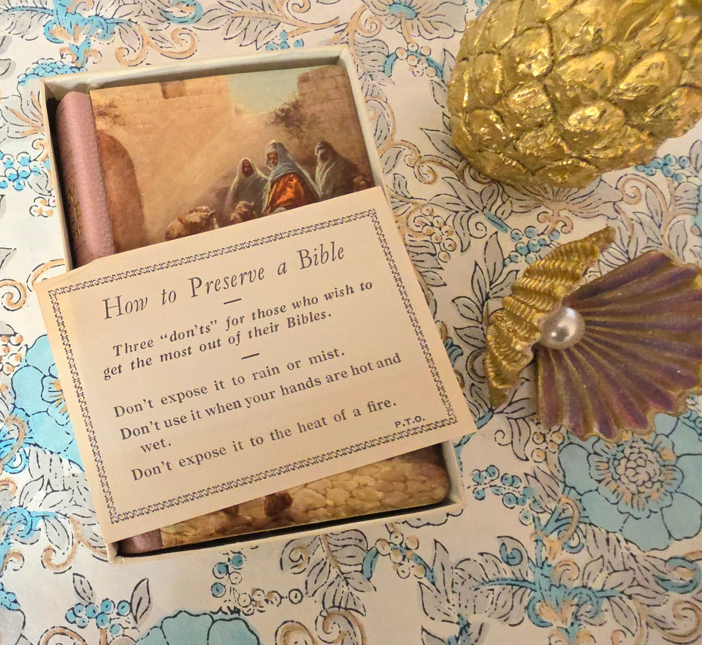 1941 Holy Bible in Original Box
