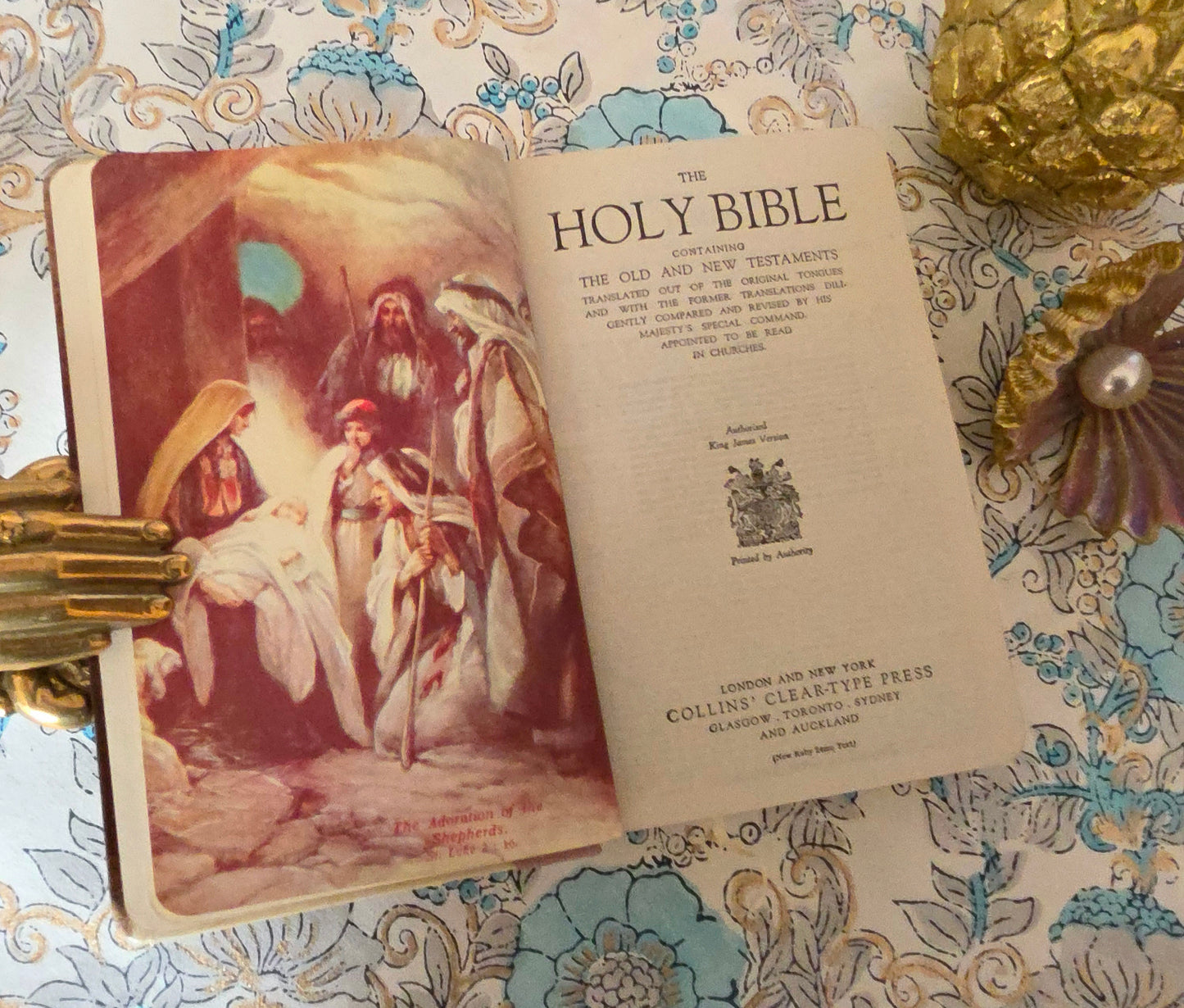 1941 Holy Bible in Original Box
