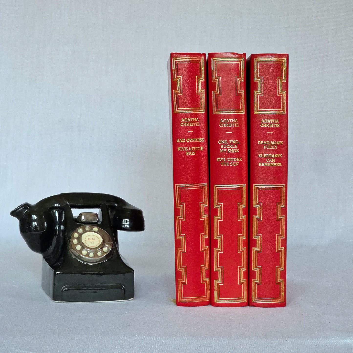 1970s Agatha Christie Collected Works Hardback Books (3 Volumes)