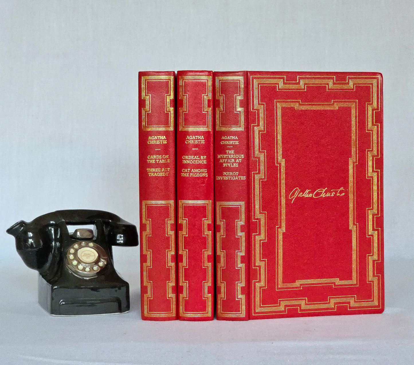 1970s Agatha Christie Collected Works Hardback Books (3 Volumes)