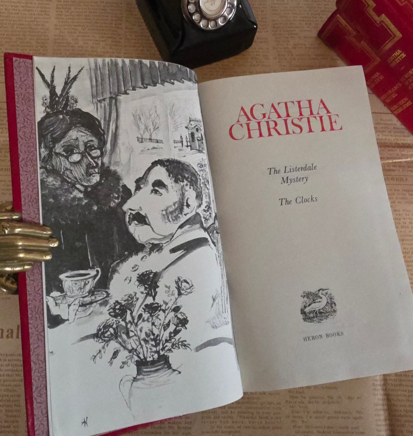 1970s Agatha Christie Collected Works Hardback Books (3 Volumes)