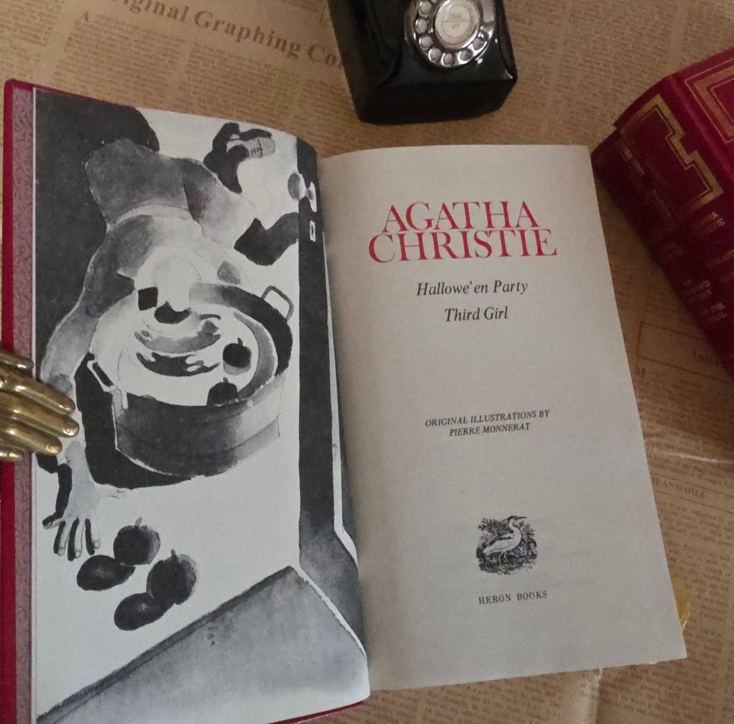 1970s Agatha Christie Collected Works Hardback Books (3 Volumes)