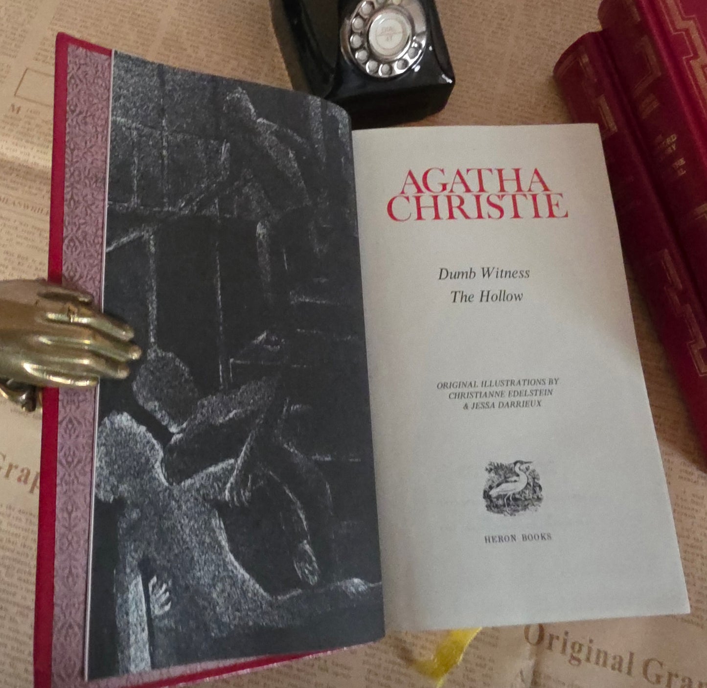 1970s Agatha Christie Collected Works Hardback Books (3 Volumes)