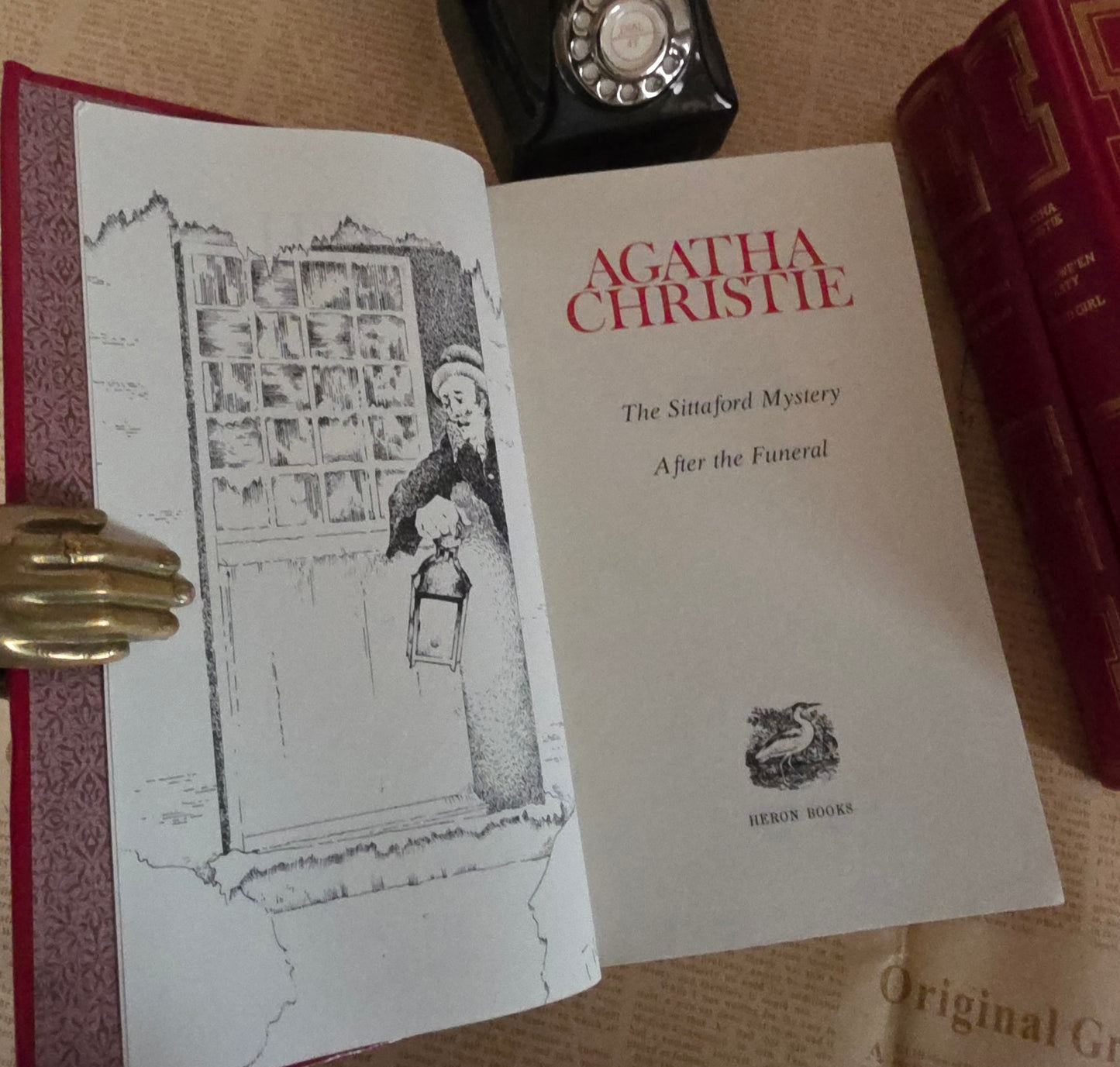 1970s Agatha Christie Collected Works Hardback Books (3 Volumes)