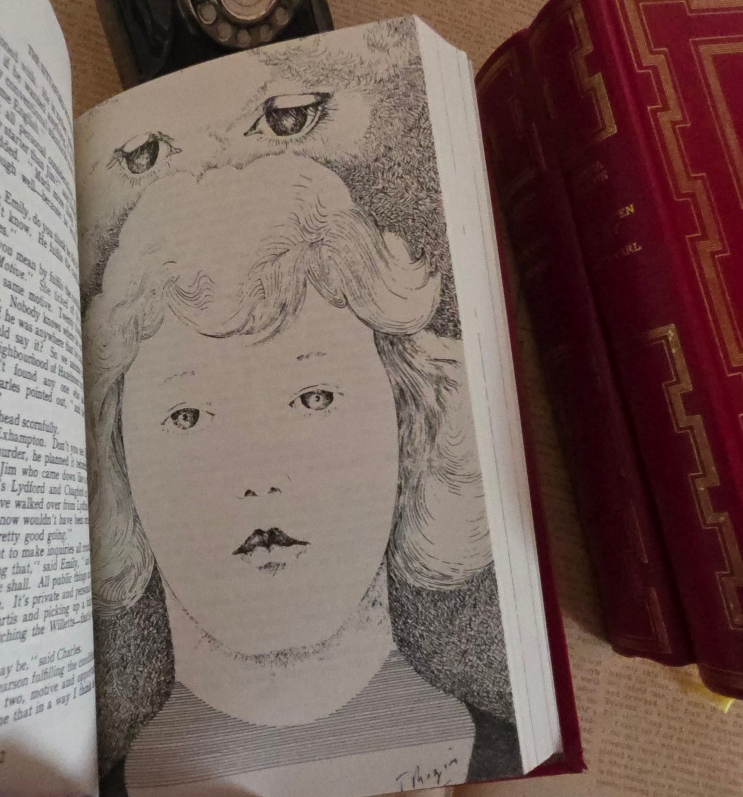 1970s Agatha Christie Collected Works Hardback Books (3 Volumes)