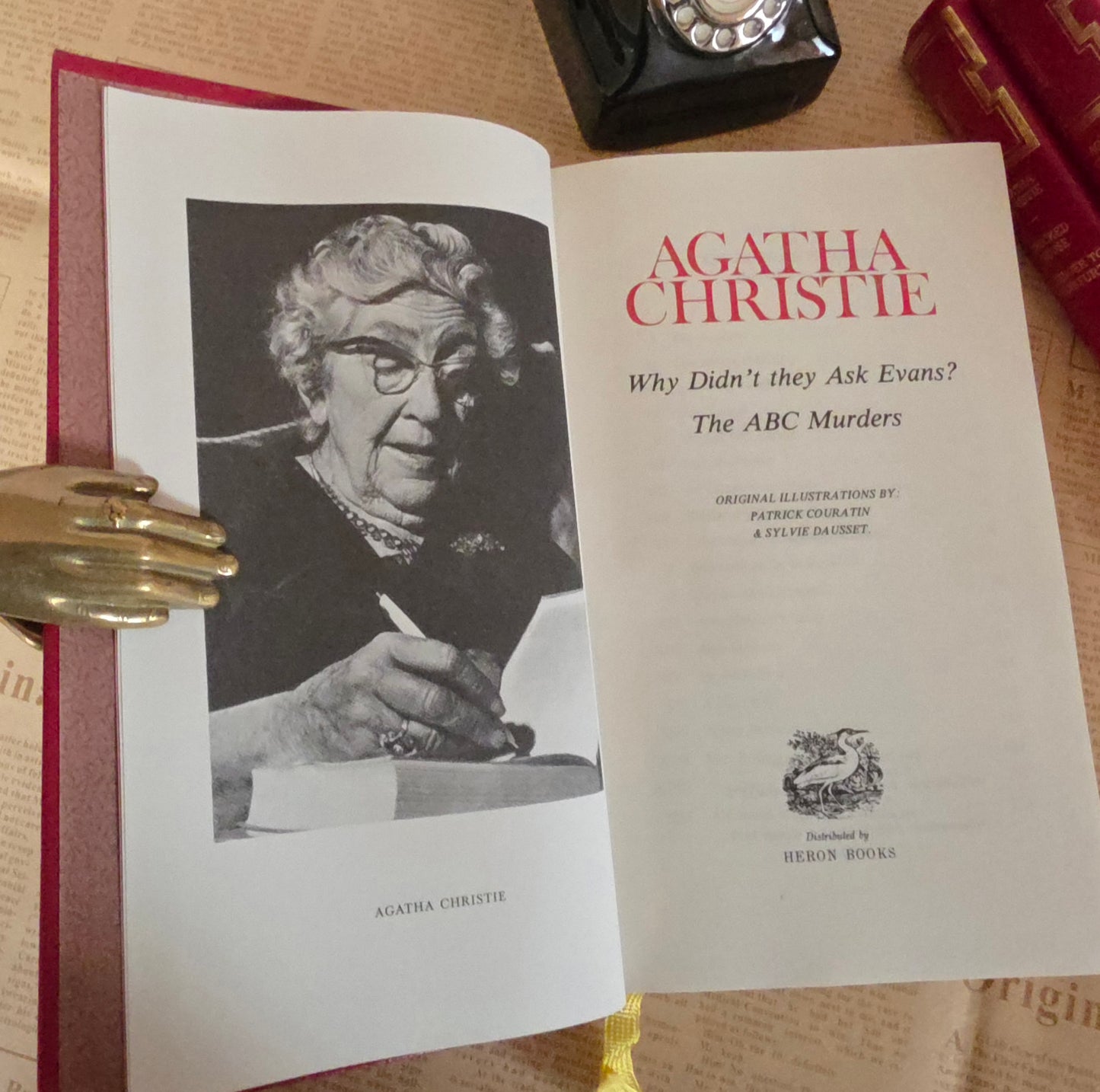 1970s Agatha Christie Collected Works Hardback Books (3 Volumes)