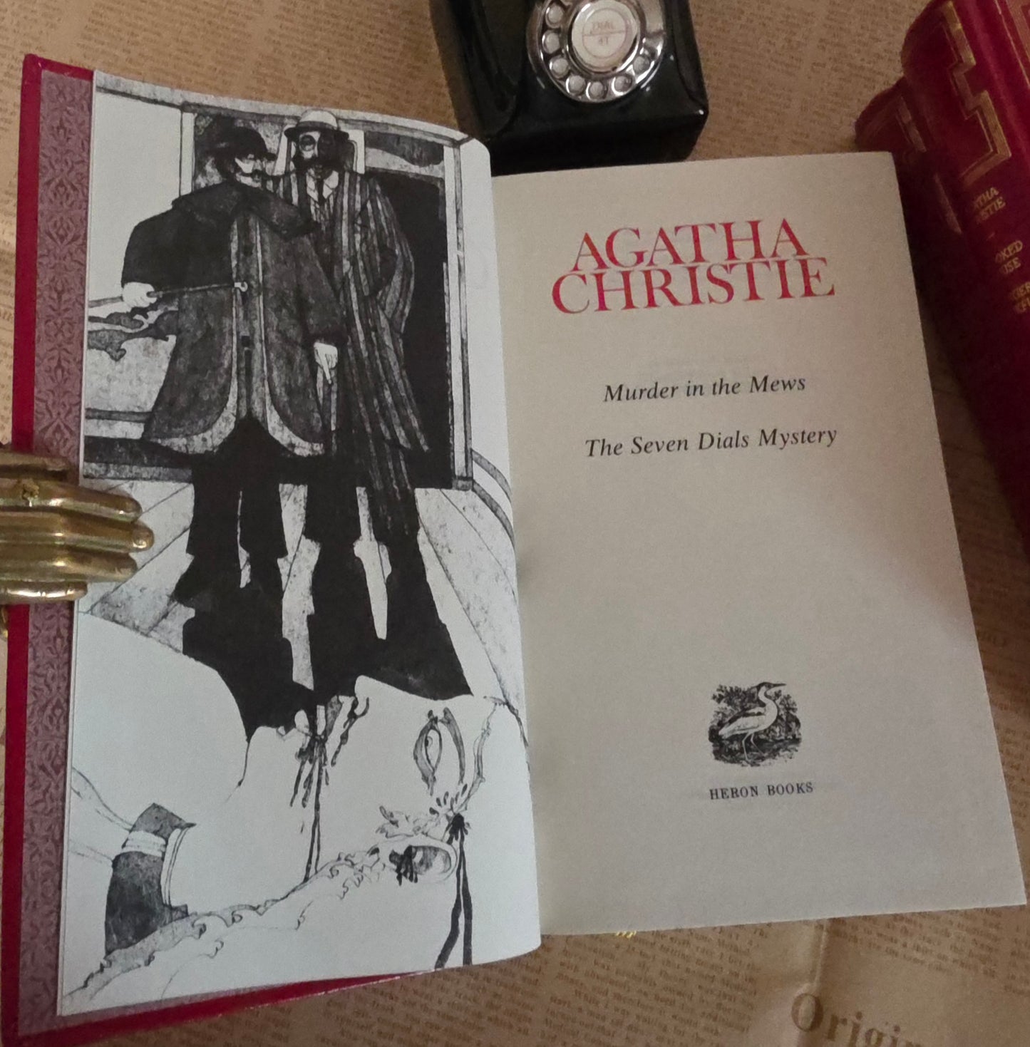 1970s Agatha Christie Collected Works Hardback Books (3 Volumes)