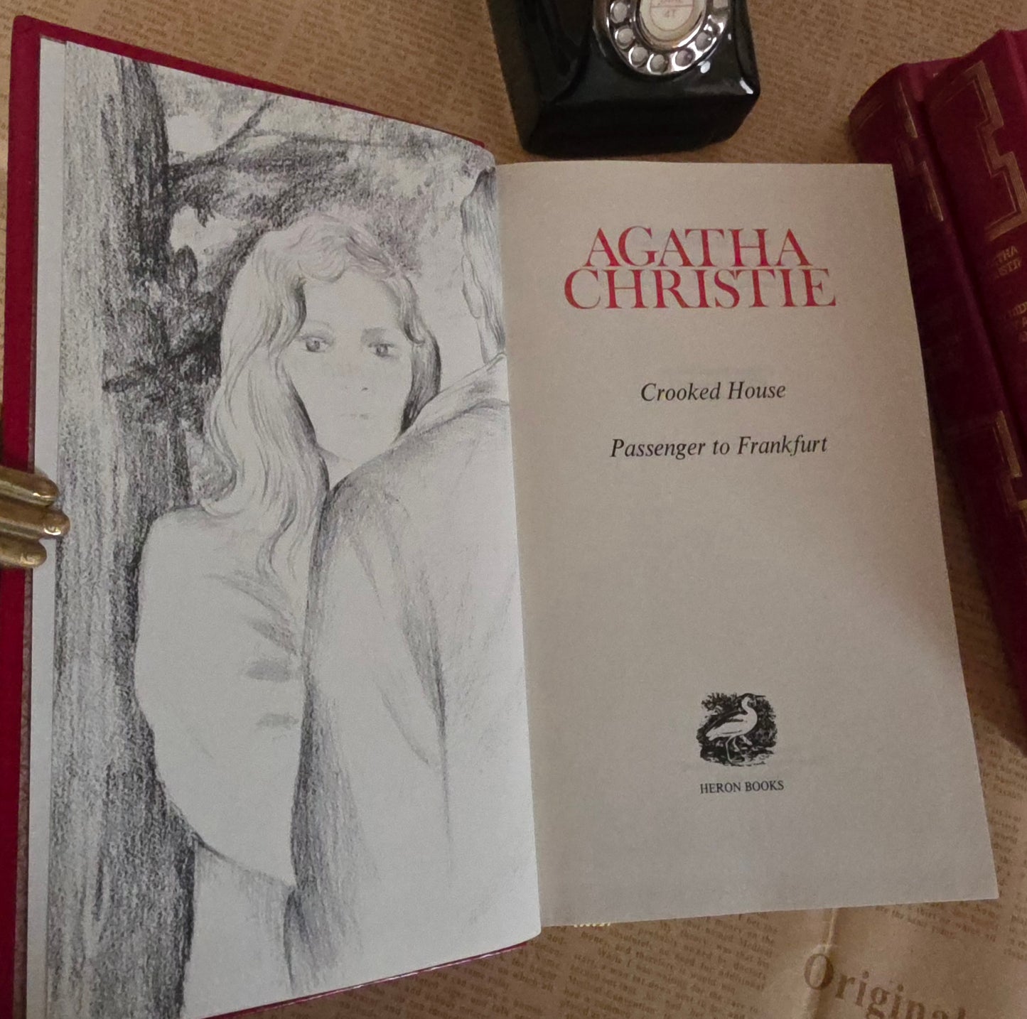 1970s Agatha Christie Collected Works Hardback Books (3 Volumes)