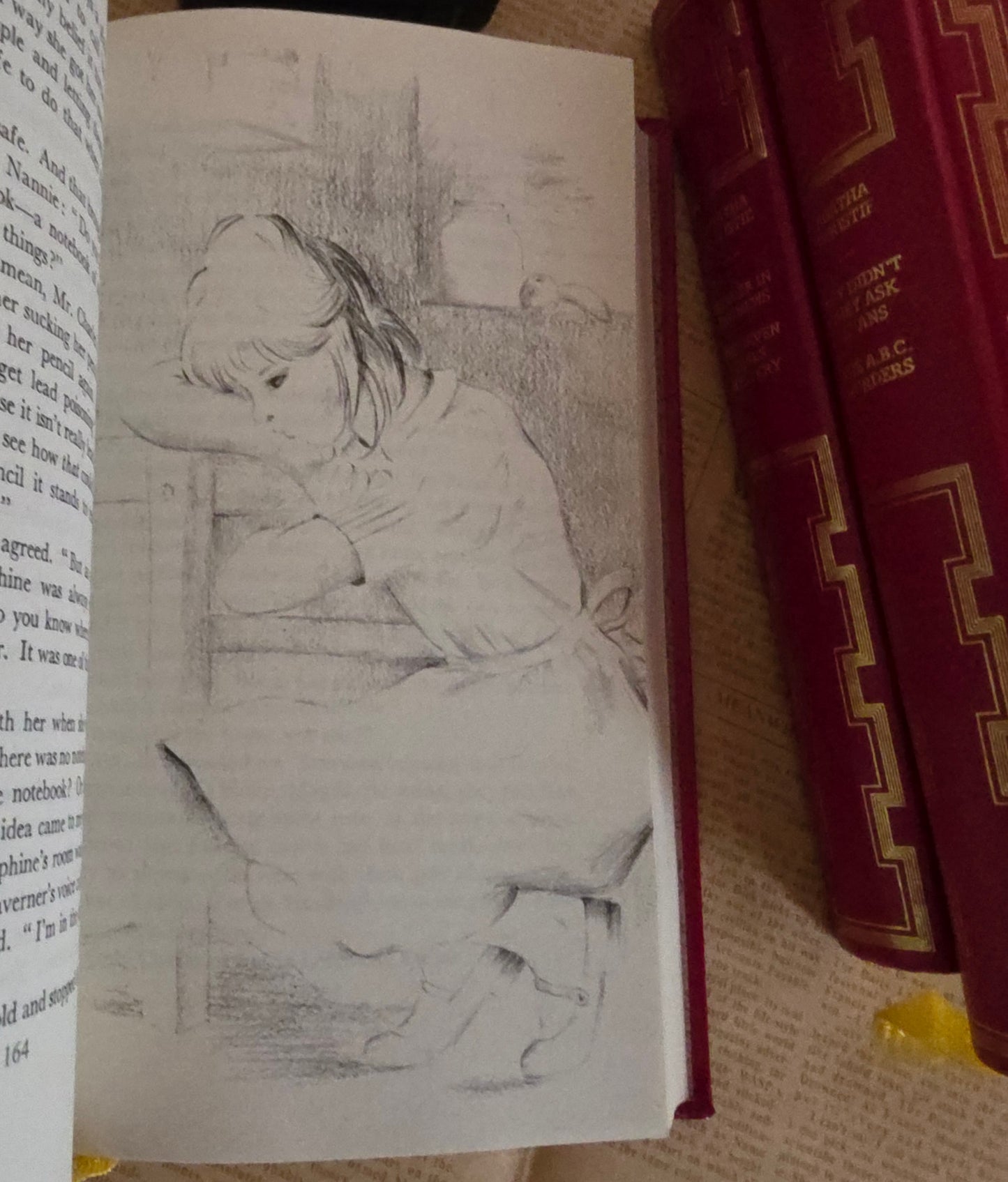 1970s Agatha Christie Collected Works Hardback Books (3 Volumes)