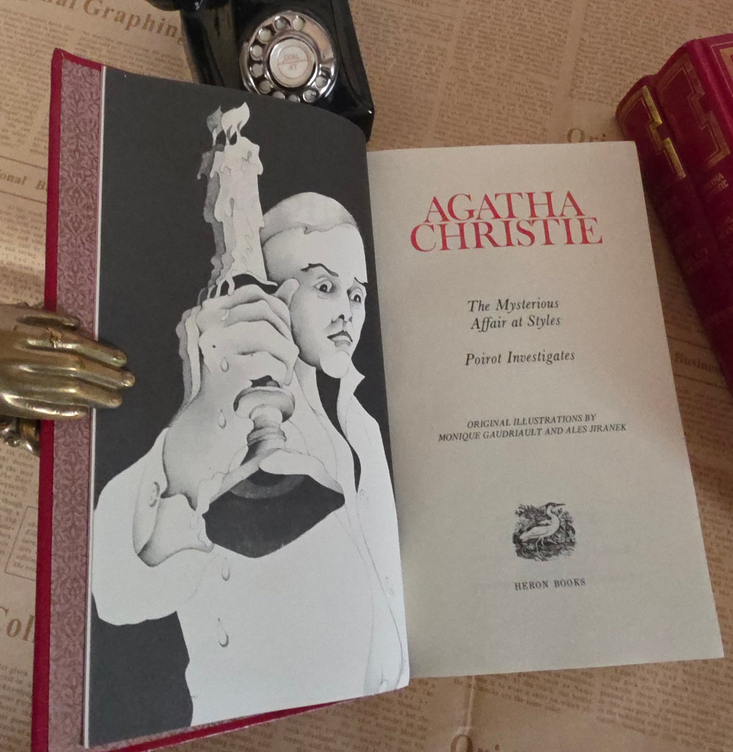 1970s Agatha Christie Collected Works Hardback Books (3 Volumes)