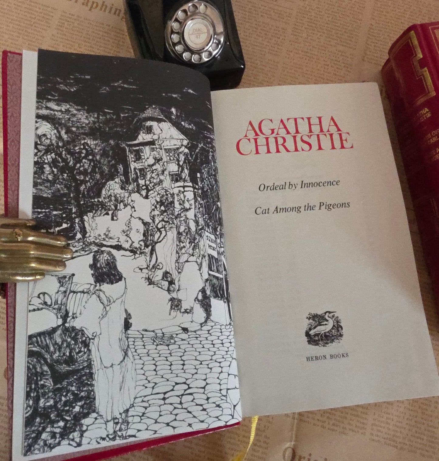 1970s Agatha Christie Collected Works Hardback Books (3 Volumes)