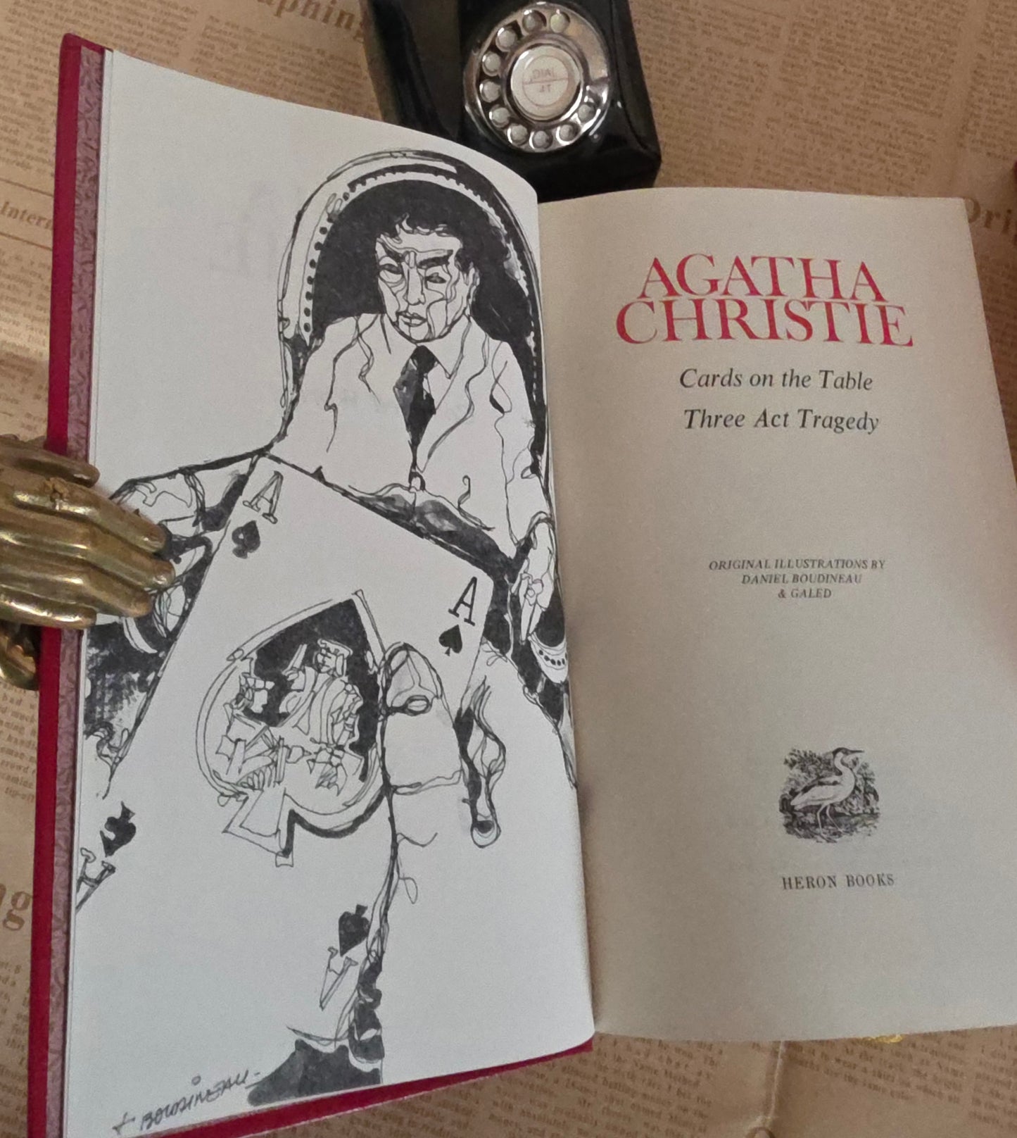 1970s Agatha Christie Collected Works Hardback Books (3 Volumes)