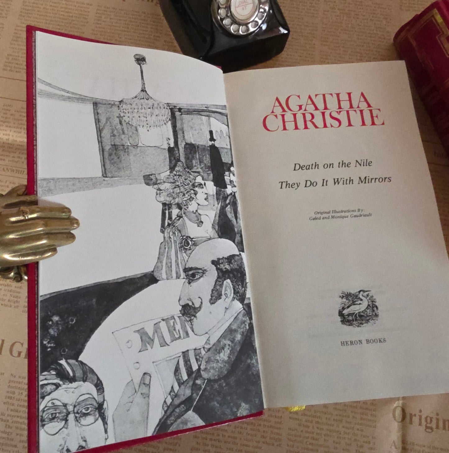 1970s Agatha Christie Collected Works Hardback Books (3 Volumes)