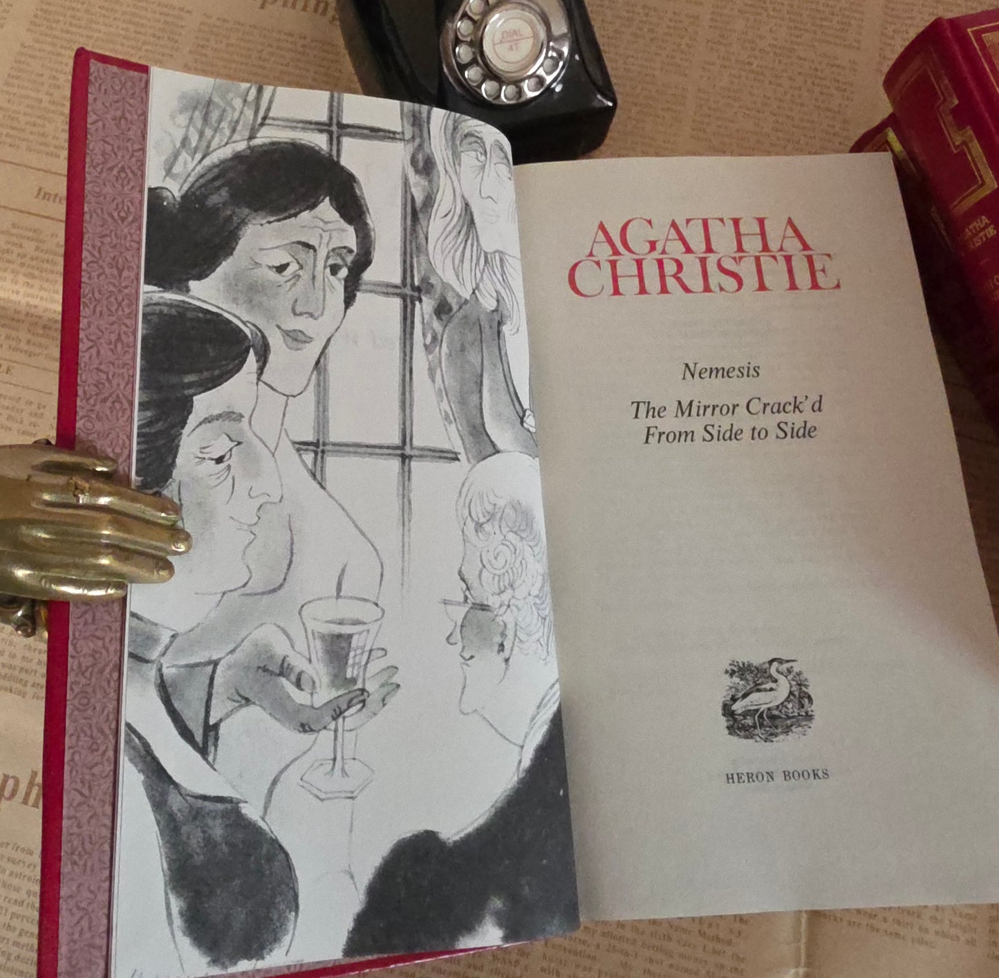 1970s Agatha Christie Collected Works Hardback Books (3 Volumes)