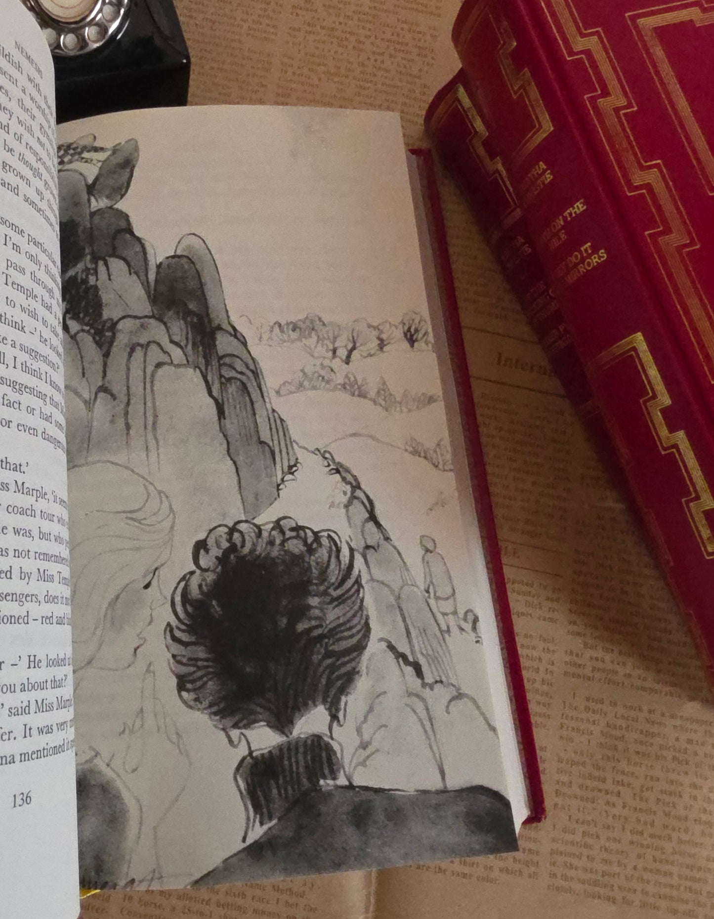 1970s Agatha Christie Collected Works Hardback Books (3 Volumes)