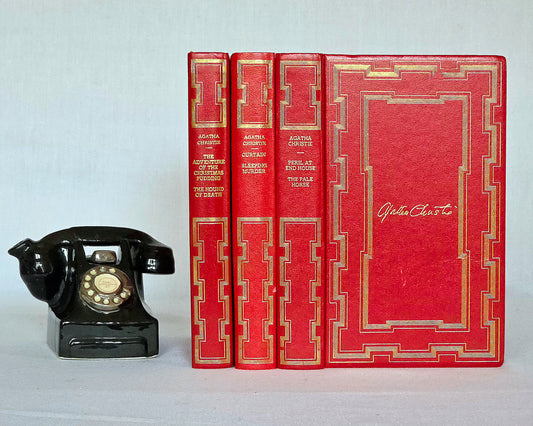 1970s Agatha Christie Collected Works Hardback Books (3 Volumes)