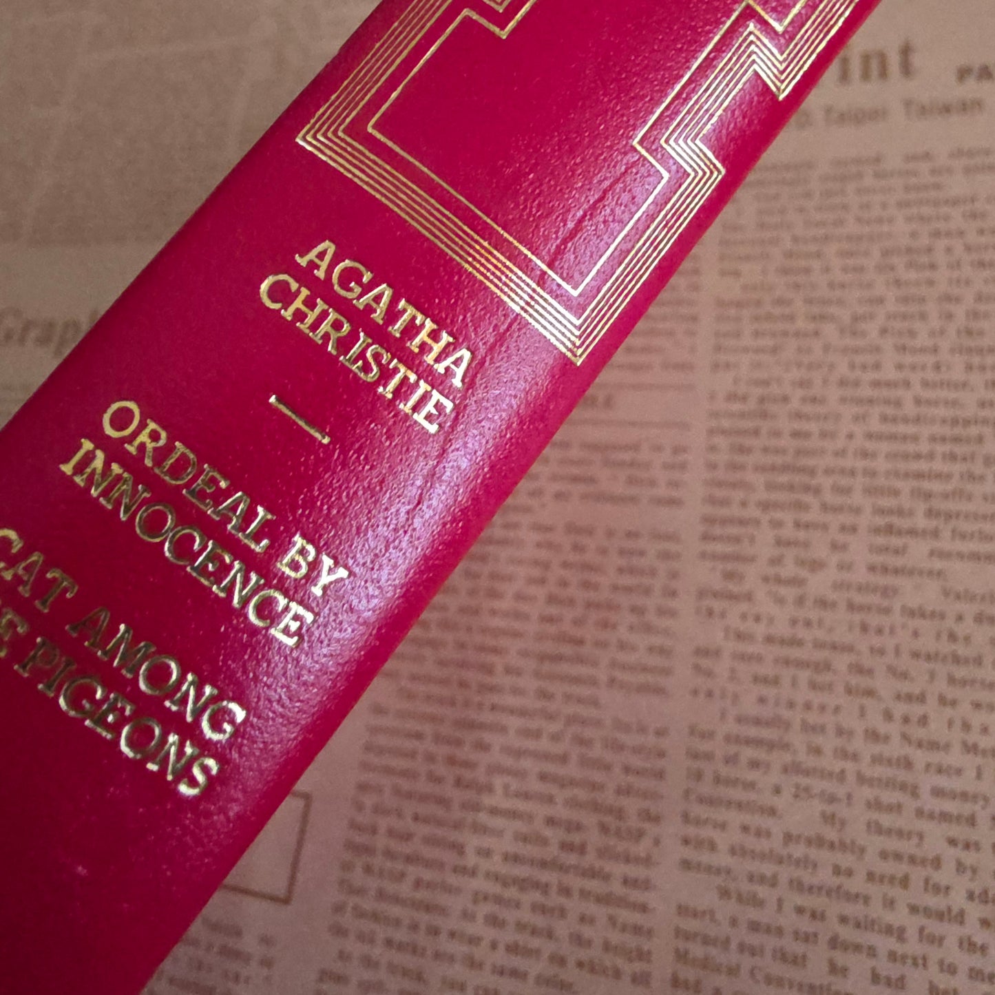 1970s Agatha Christie Collected Works Hardback Books (3 Volumes)