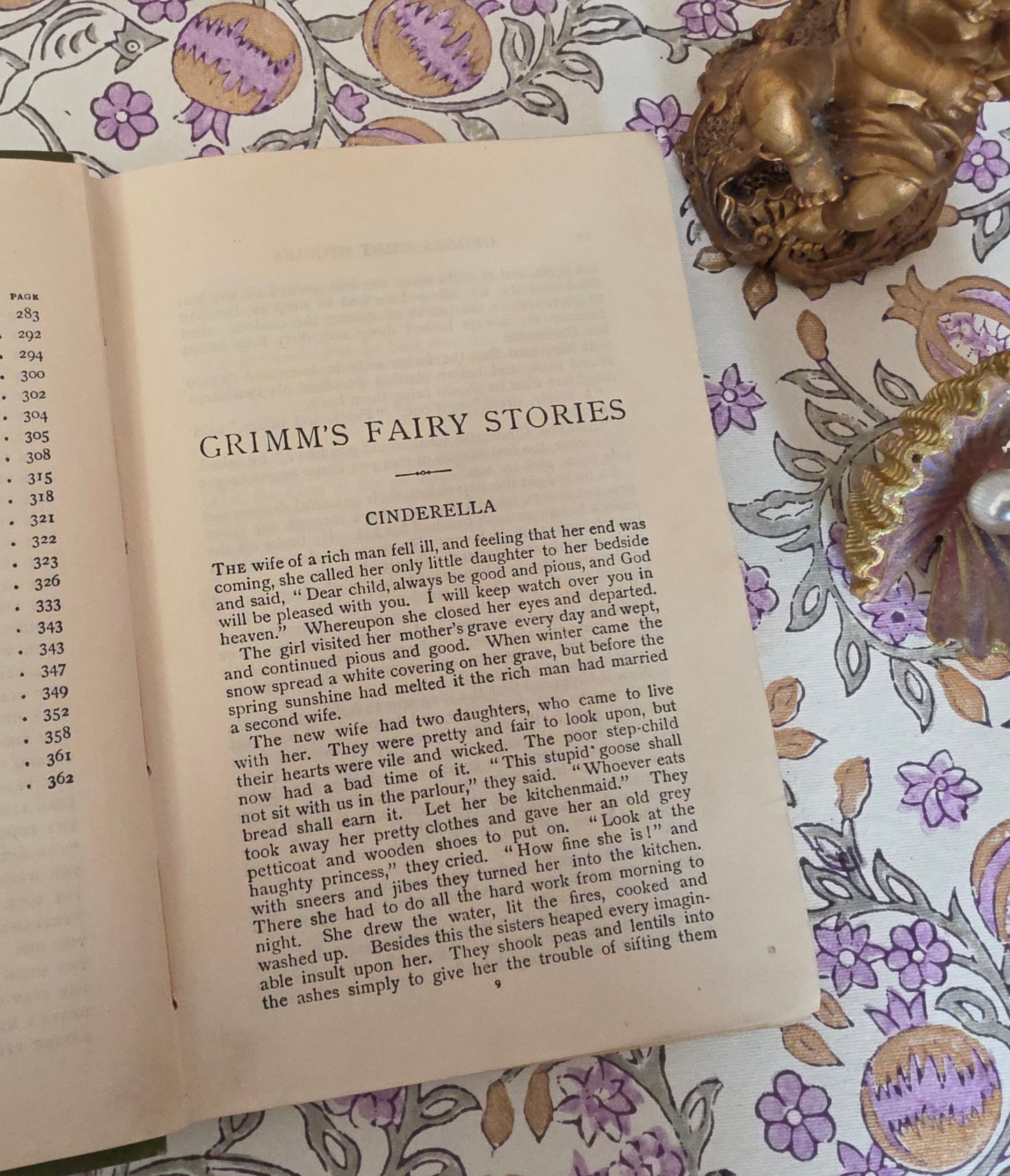 1890s Grimm's Fairy Stories - Antique Book - 115 Tales